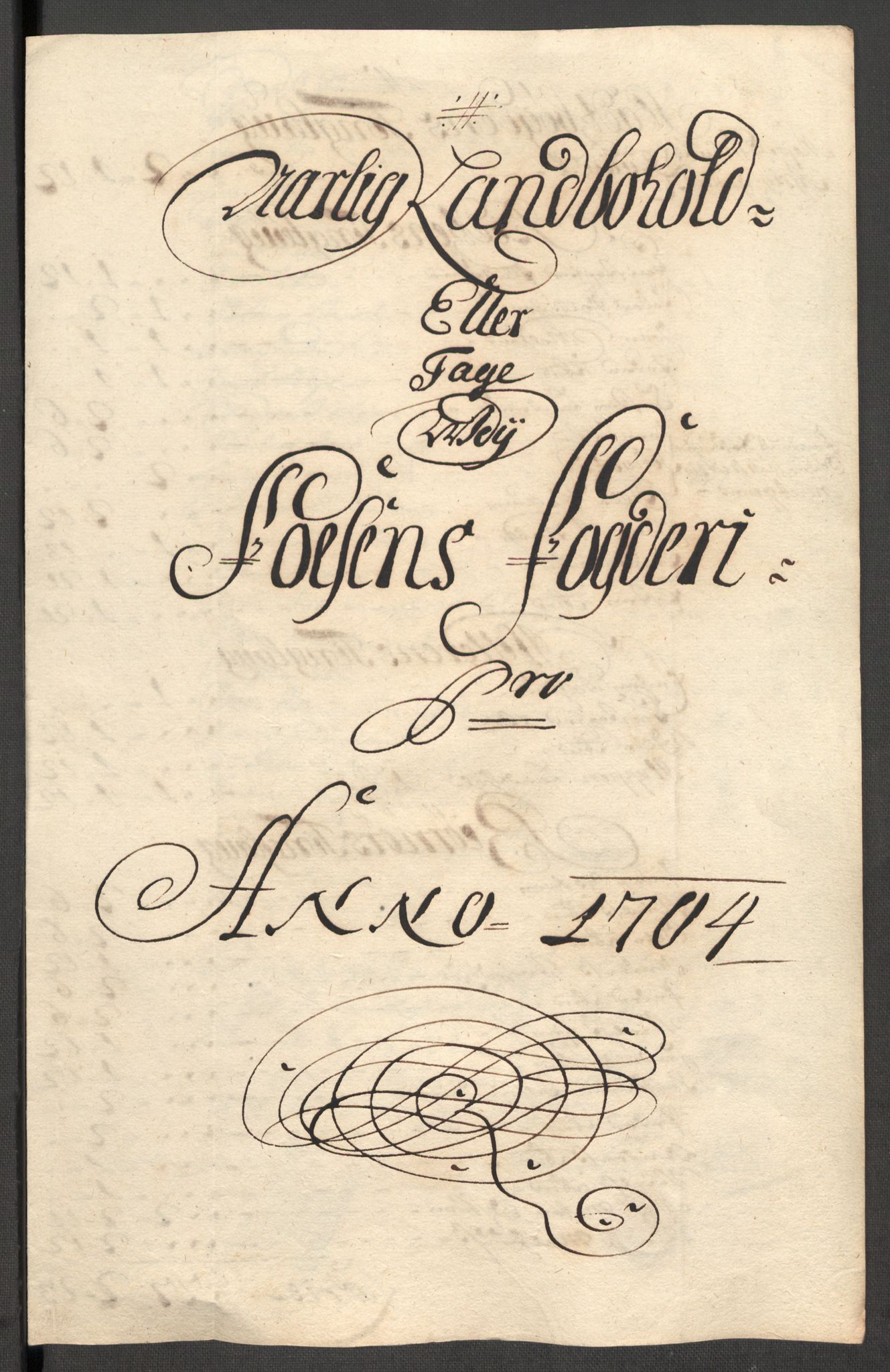 Rentekammeret inntil 1814, Reviderte regnskaper, Fogderegnskap, RA/EA-4092/R57/L3856: Fogderegnskap Fosen, 1704-1705, p. 54