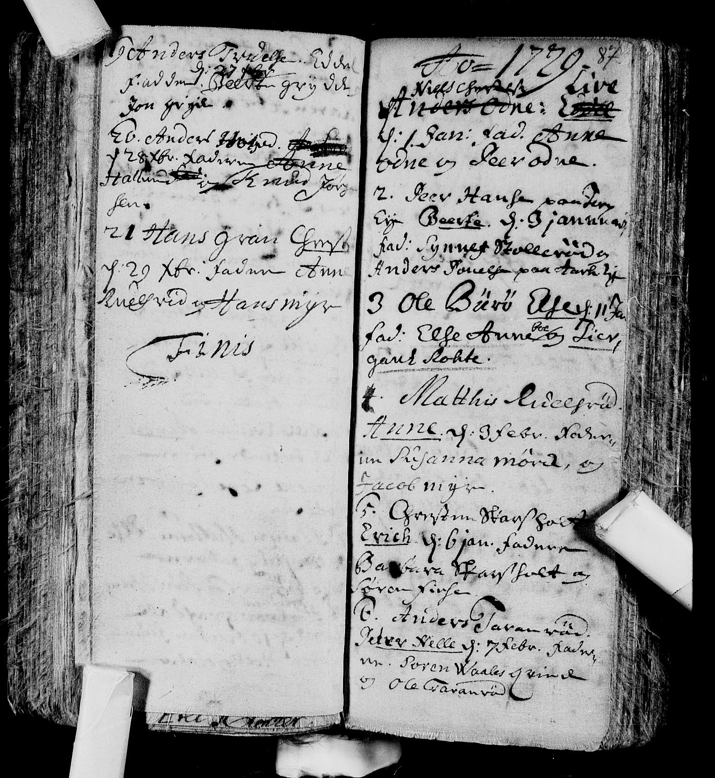 Andebu kirkebøker, SAKO/A-336/F/Fa/L0001: Parish register (official) no. 1 /1, 1623-1738, p. 87