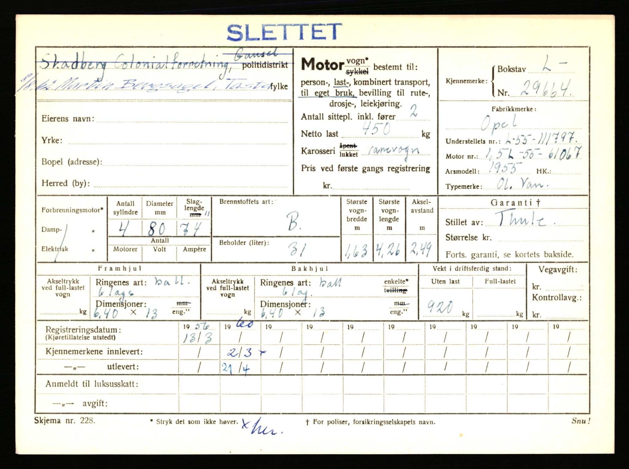 Stavanger trafikkstasjon, AV/SAST-A-101942/0/F/L0048: L-29100 - L-29899, 1930-1971, p. 1513