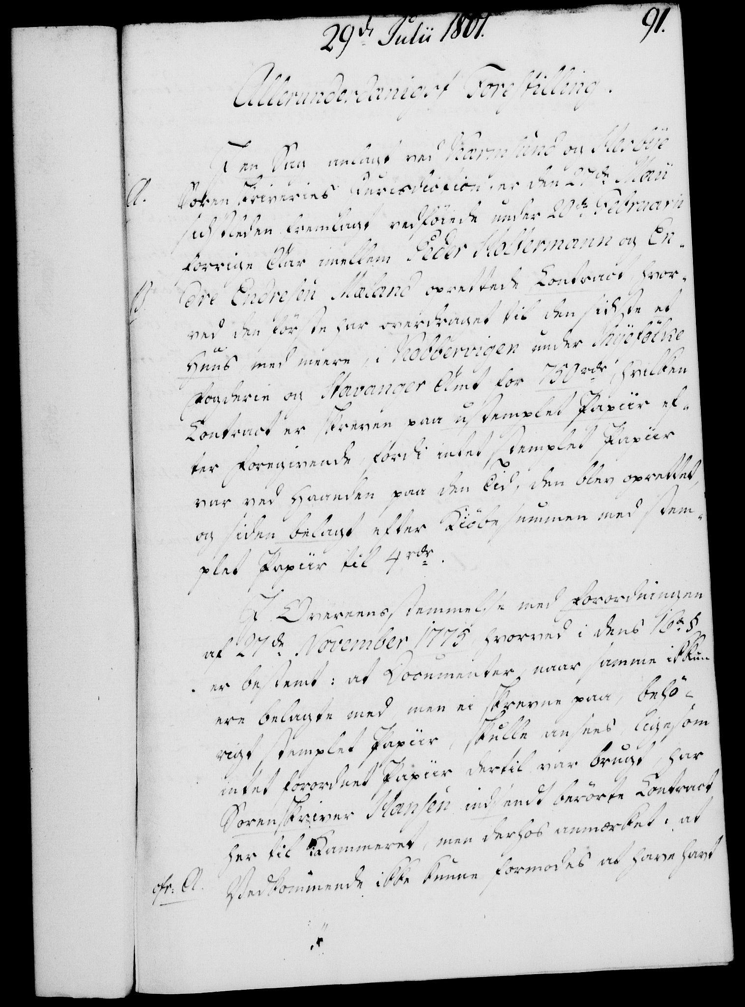 Rentekammeret, Kammerkanselliet, RA/EA-3111/G/Gf/Gfa/L0083: Norsk relasjons- og resolusjonsprotokoll (merket RK 52.83), 1801, p. 527