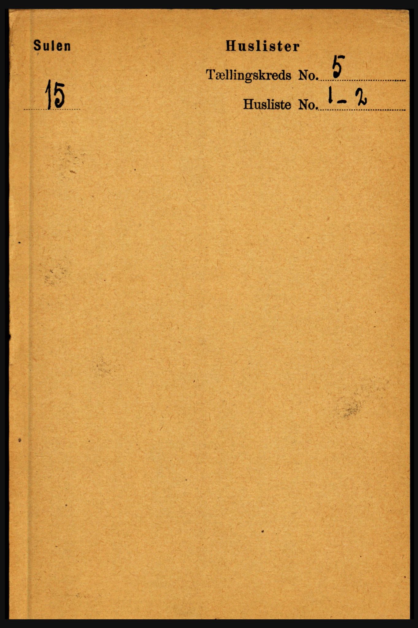 RA, 1891 census for 1412 Solund, 1891, p. 1934