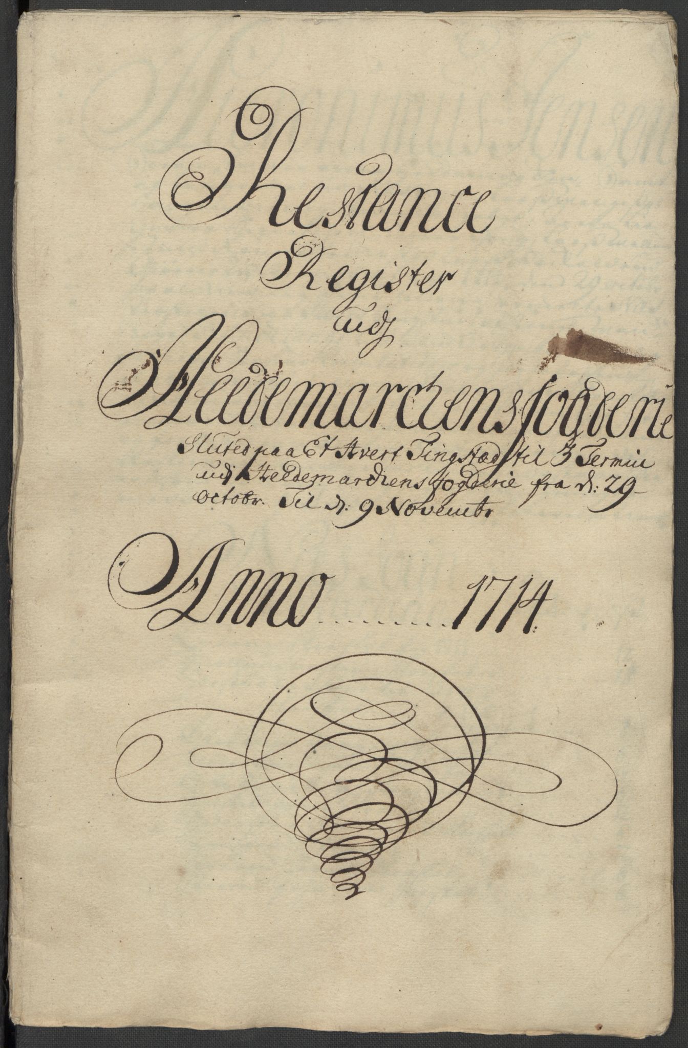 Rentekammeret inntil 1814, Reviderte regnskaper, Fogderegnskap, AV/RA-EA-4092/R16/L1052: Fogderegnskap Hedmark, 1714, p. 46