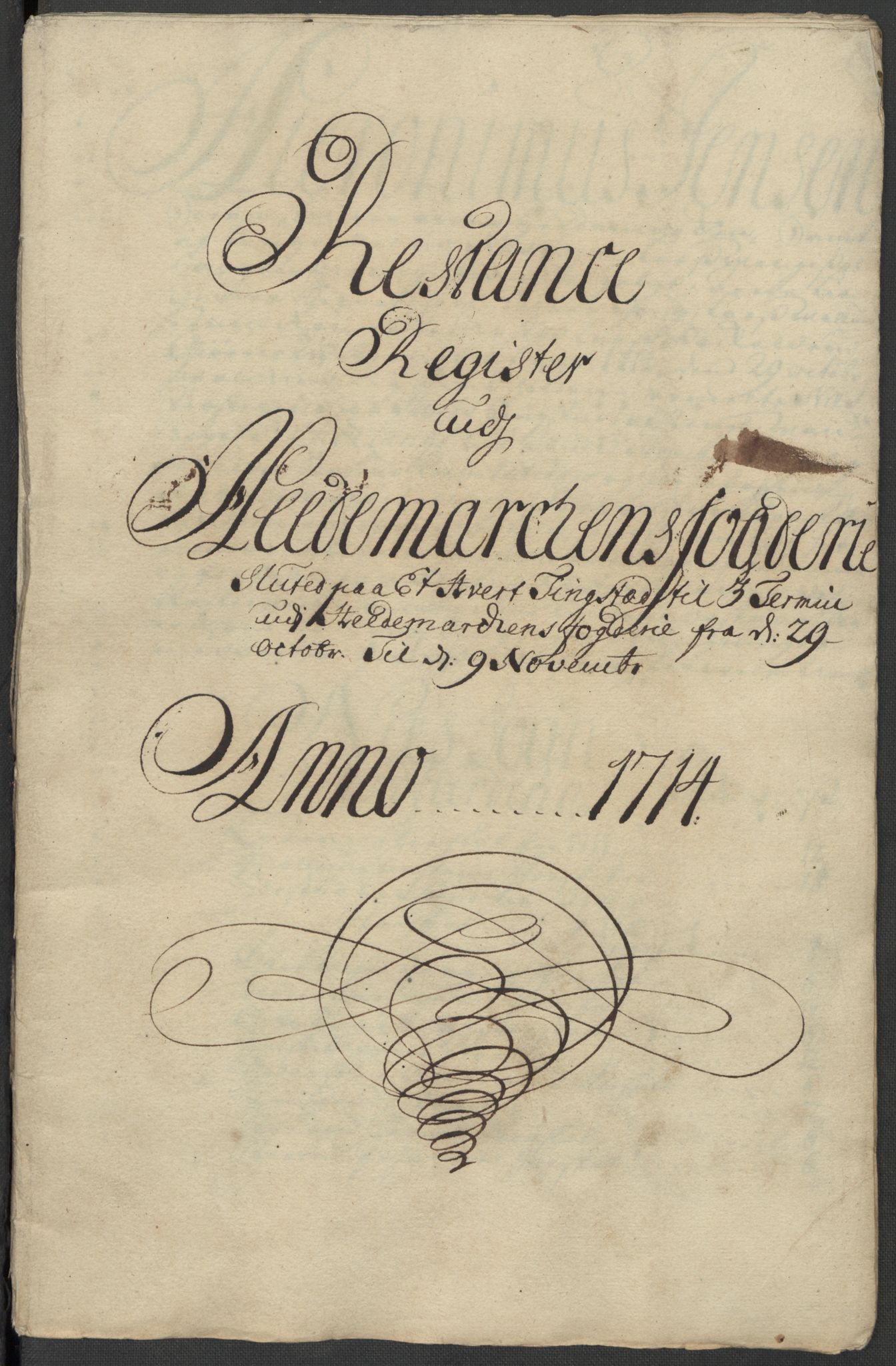 Rentekammeret inntil 1814, Reviderte regnskaper, Fogderegnskap, RA/EA-4092/R16/L1052: Fogderegnskap Hedmark, 1714, p. 46