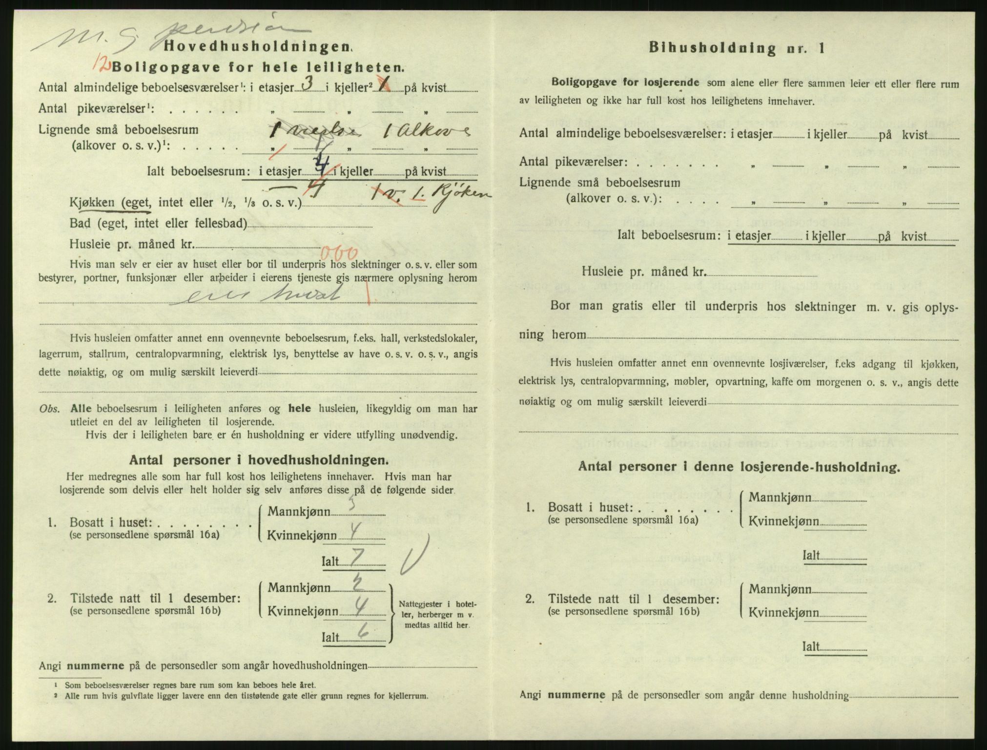 SAKO, 1920 census for Larvik, 1920, p. 4519