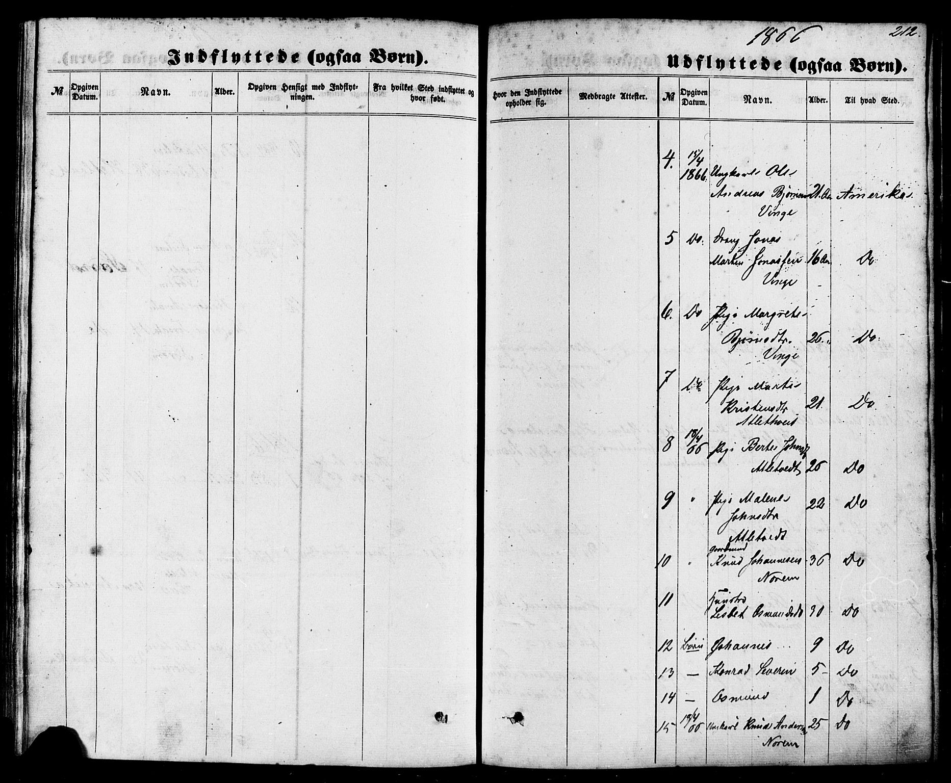 Nedstrand sokneprestkontor, SAST/A-101841/01/IV: Parish register (official) no. A 10, 1861-1887, p. 212