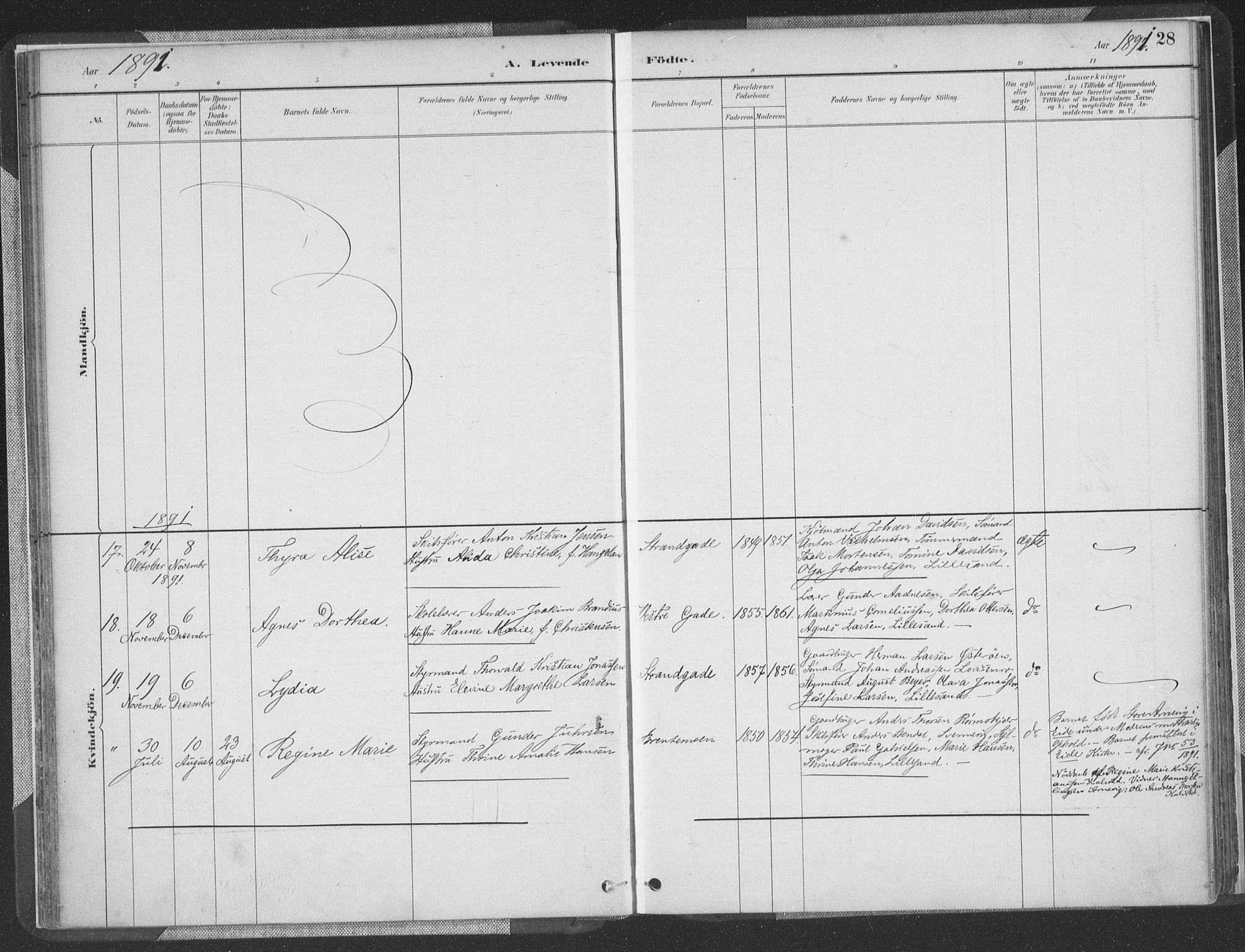 Vestre Moland sokneprestkontor, AV/SAK-1111-0046/F/Fa/Faa/L0001: Parish register (official) no. A 1, 1884-1899, p. 29