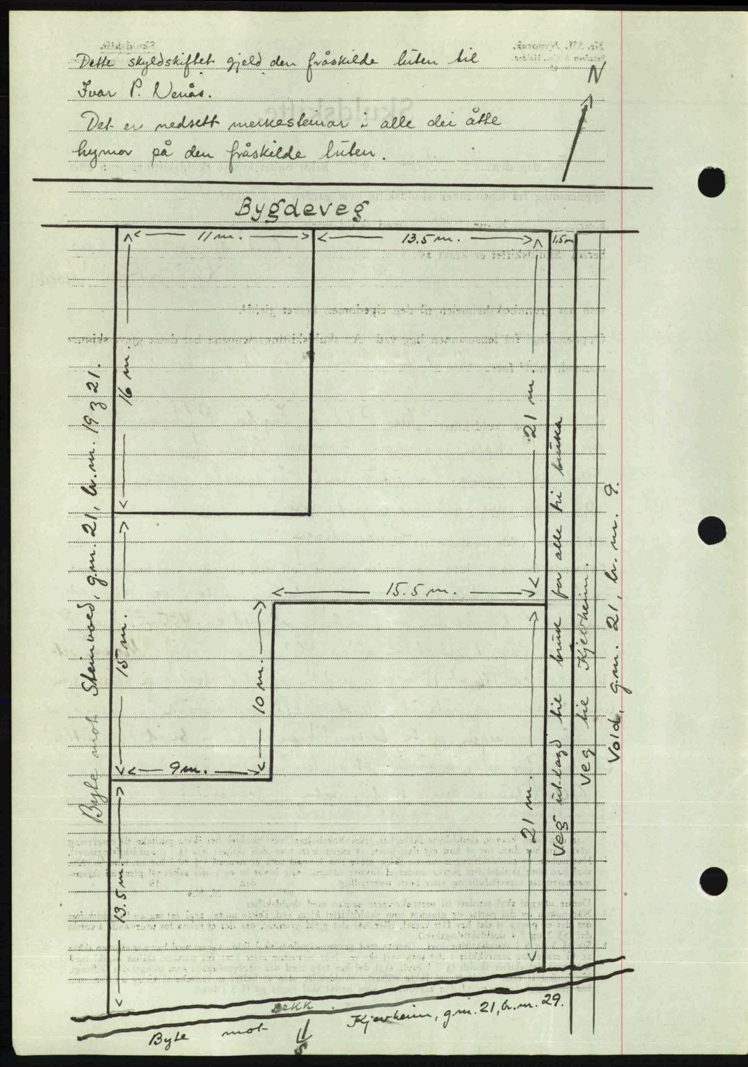 Romsdal sorenskriveri, AV/SAT-A-4149/1/2/2C: Mortgage book no. A21, 1946-1946, Diary no: : 2380/1946