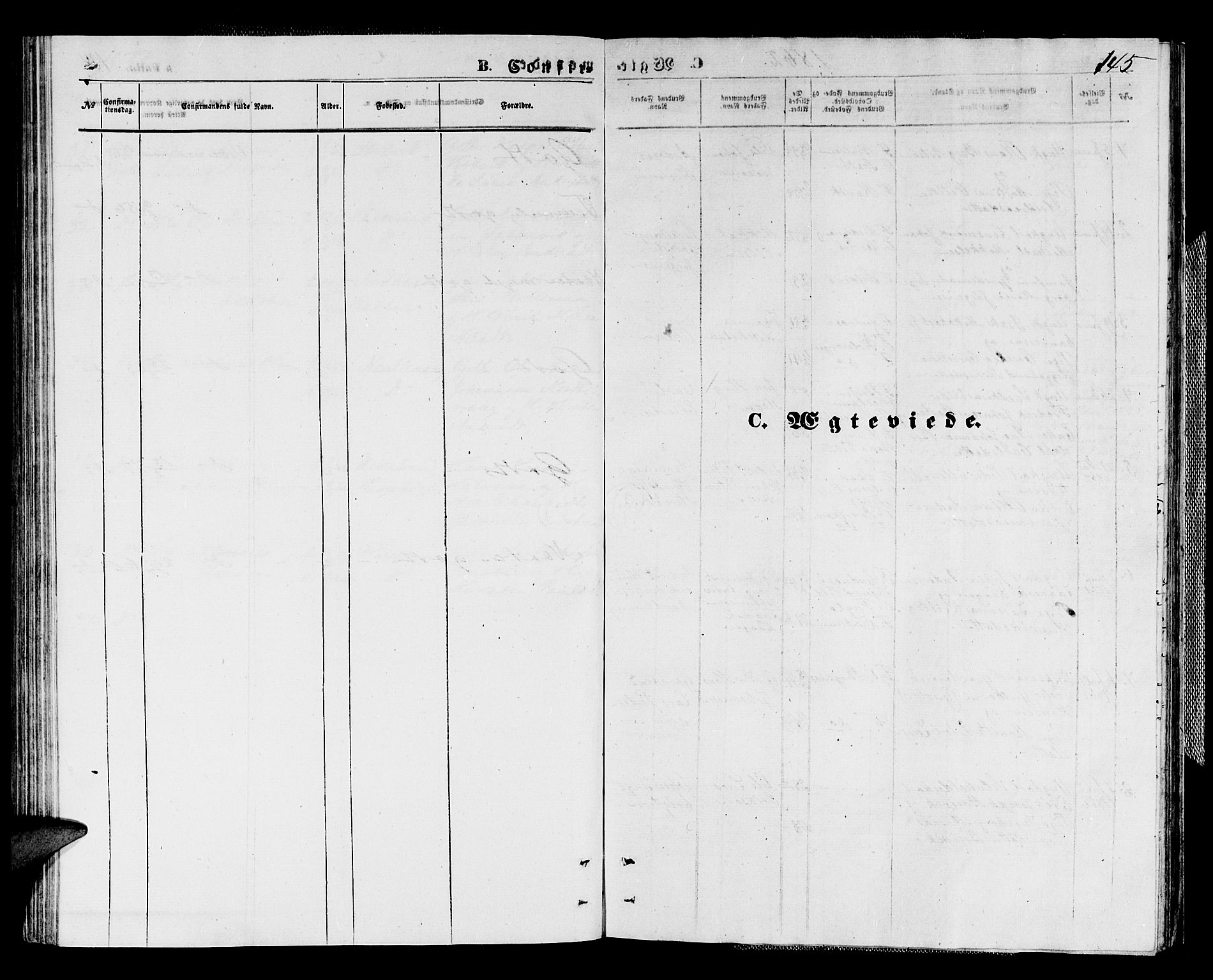 Karlsøy sokneprestembete, SATØ/S-1299/H/Ha/Hab/L0003klokker: Parish register (copy) no. 3, 1862-1877, p. 145