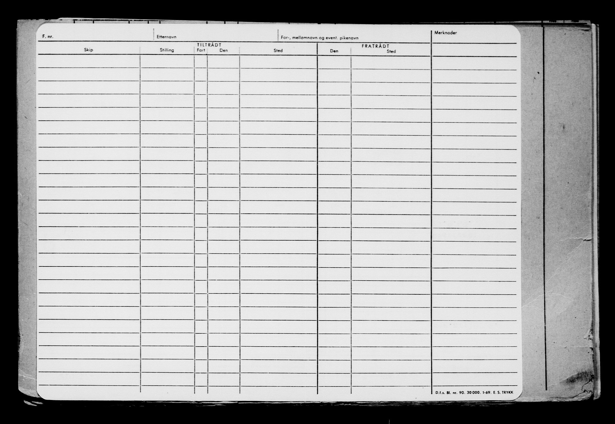 Direktoratet for sjømenn, AV/RA-S-3545/G/Gb/L0146: Hovedkort, 1917, p. 233