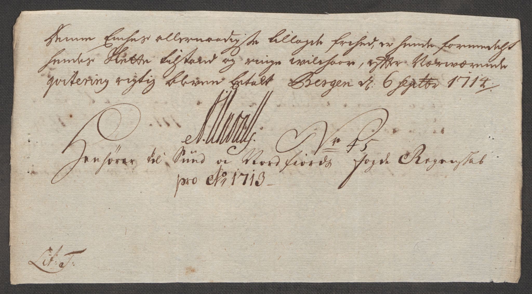 Rentekammeret inntil 1814, Reviderte regnskaper, Fogderegnskap, AV/RA-EA-4092/R53/L3437: Fogderegnskap Sunn- og Nordfjord, 1713, p. 370