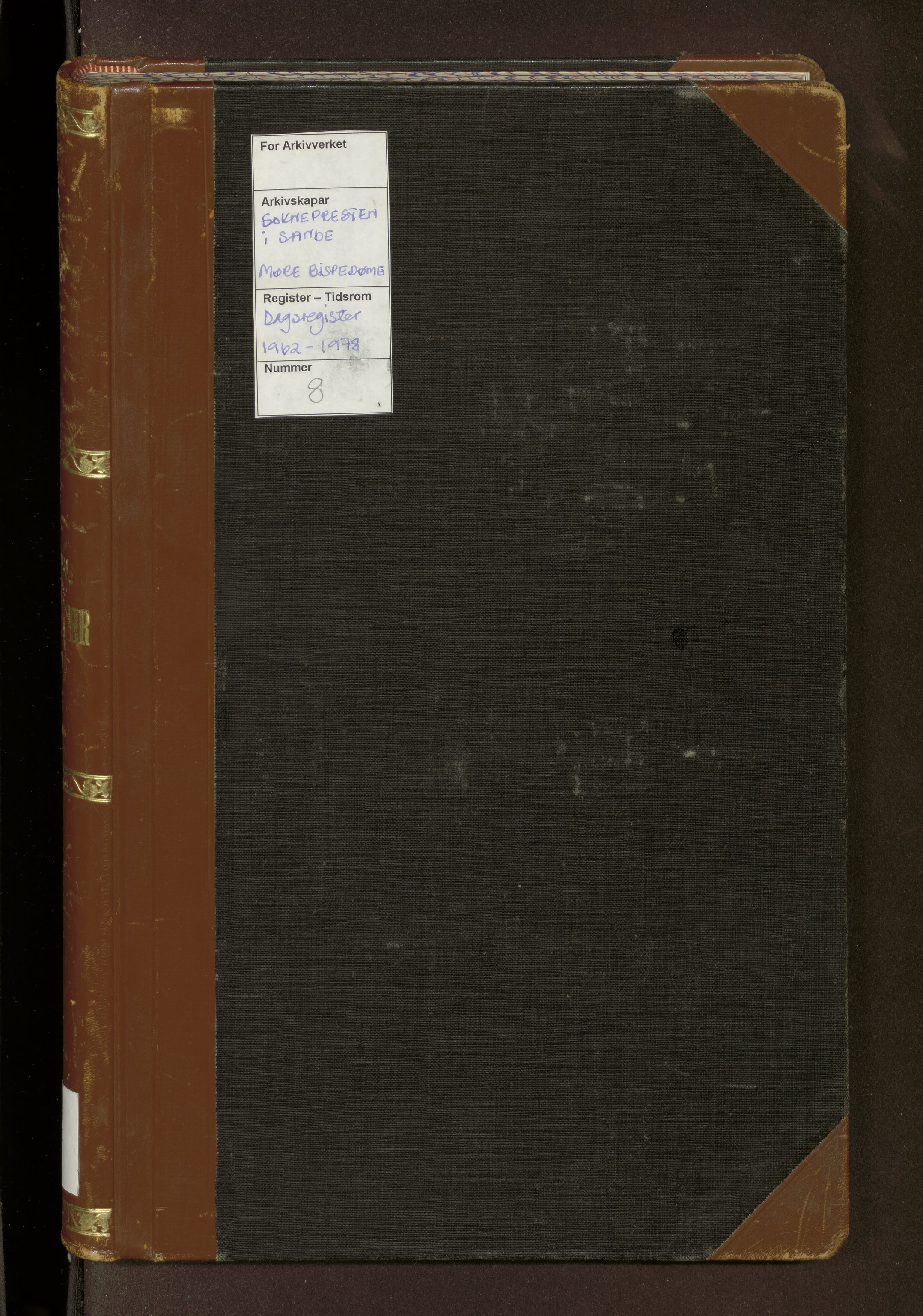 Ministerialprotokoller, klokkerbøker og fødselsregistre - Møre og Romsdal, SAT/A-1454/503/L0042: Diary records no. 503---, 1962-1978