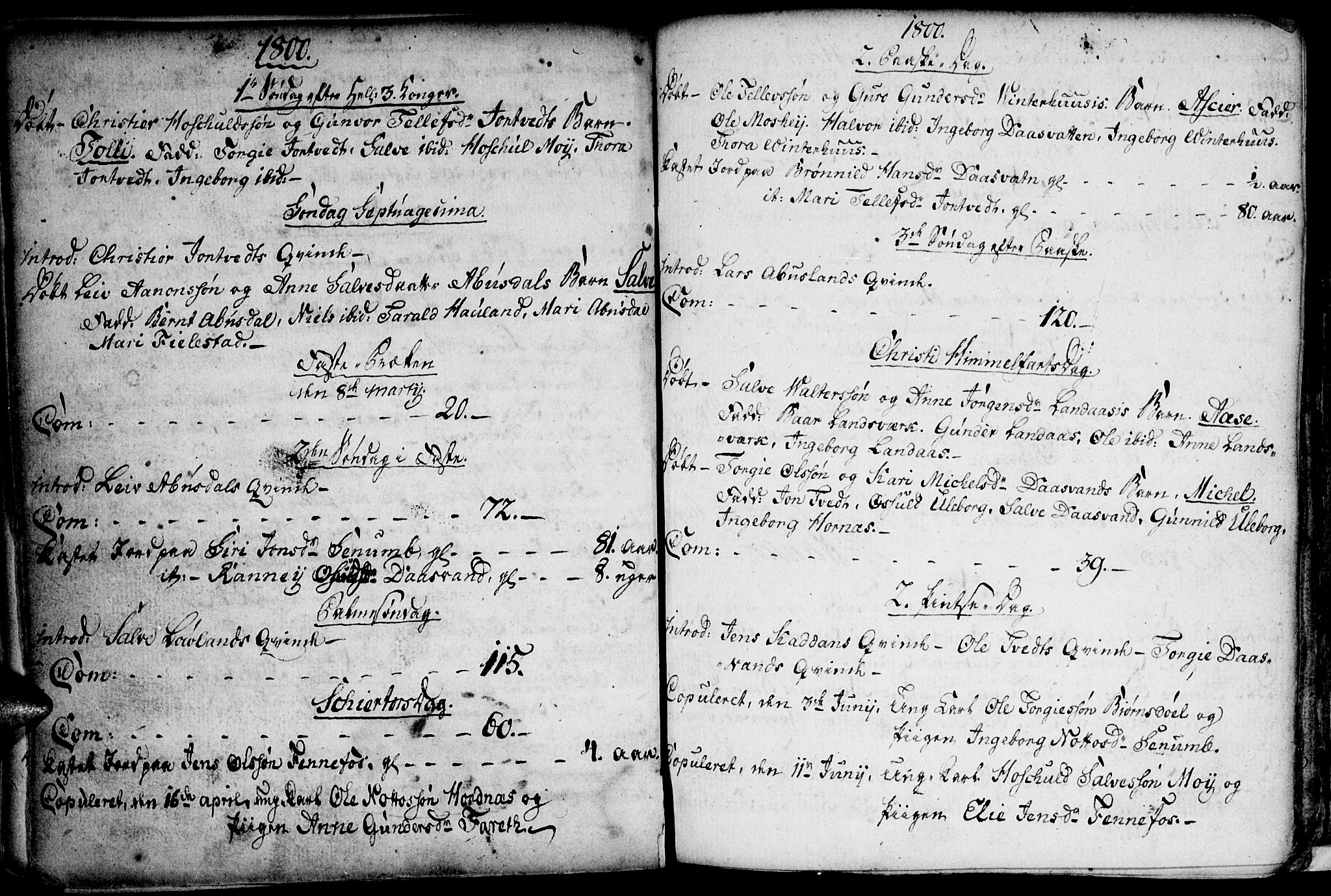 Evje sokneprestkontor, SAK/1111-0008/F/Fa/Fab/L0002: Parish register (official) no. A 2, 1765-1816, p. 95