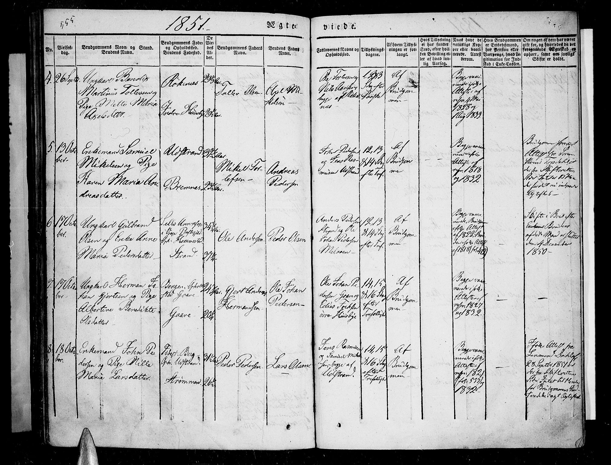 Kvæfjord sokneprestkontor, AV/SATØ-S-1323/G/Ga/Gaa/L0003kirke: Parish register (official) no. 3, 1830-1857, p. 555