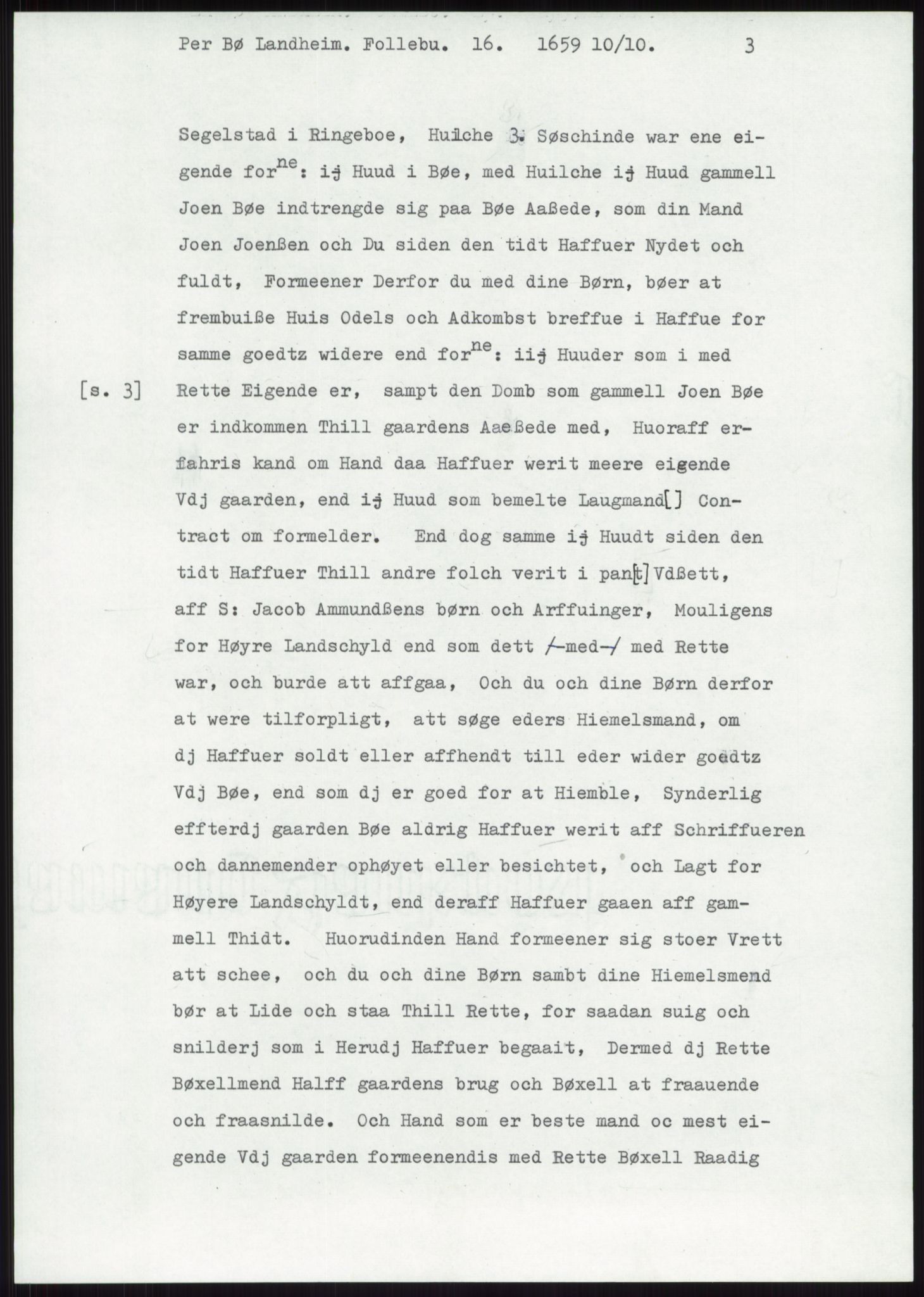 Samlinger til kildeutgivelse, Diplomavskriftsamlingen, AV/RA-EA-4053/H/Ha, p. 3068