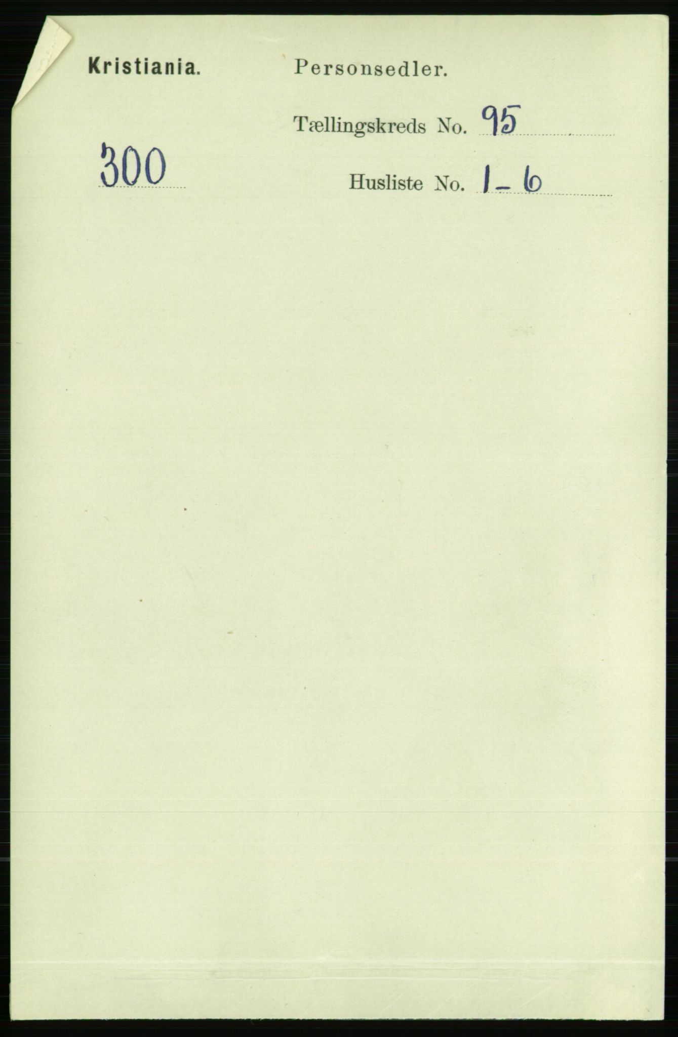 RA, 1891 census for 0301 Kristiania, 1891, p. 46286