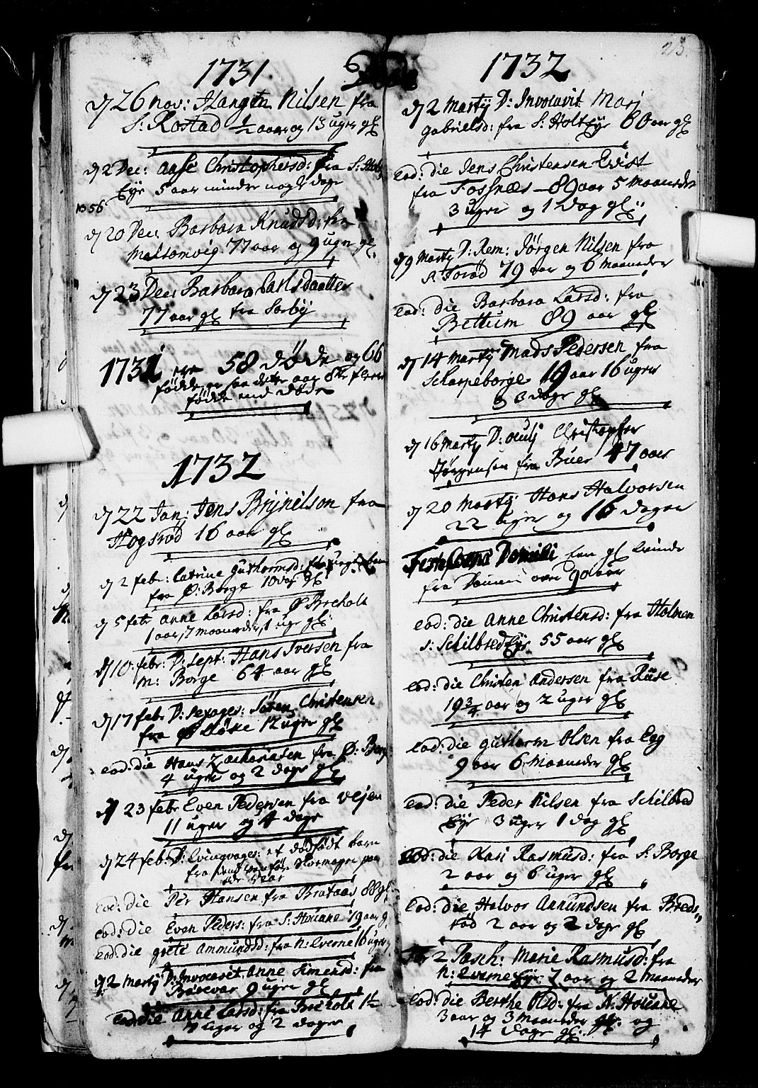 Stokke kirkebøker, AV/SAKO-A-320/F/Fa/L0001: Parish register (official) no. I 1, 1717-1733, p. 23