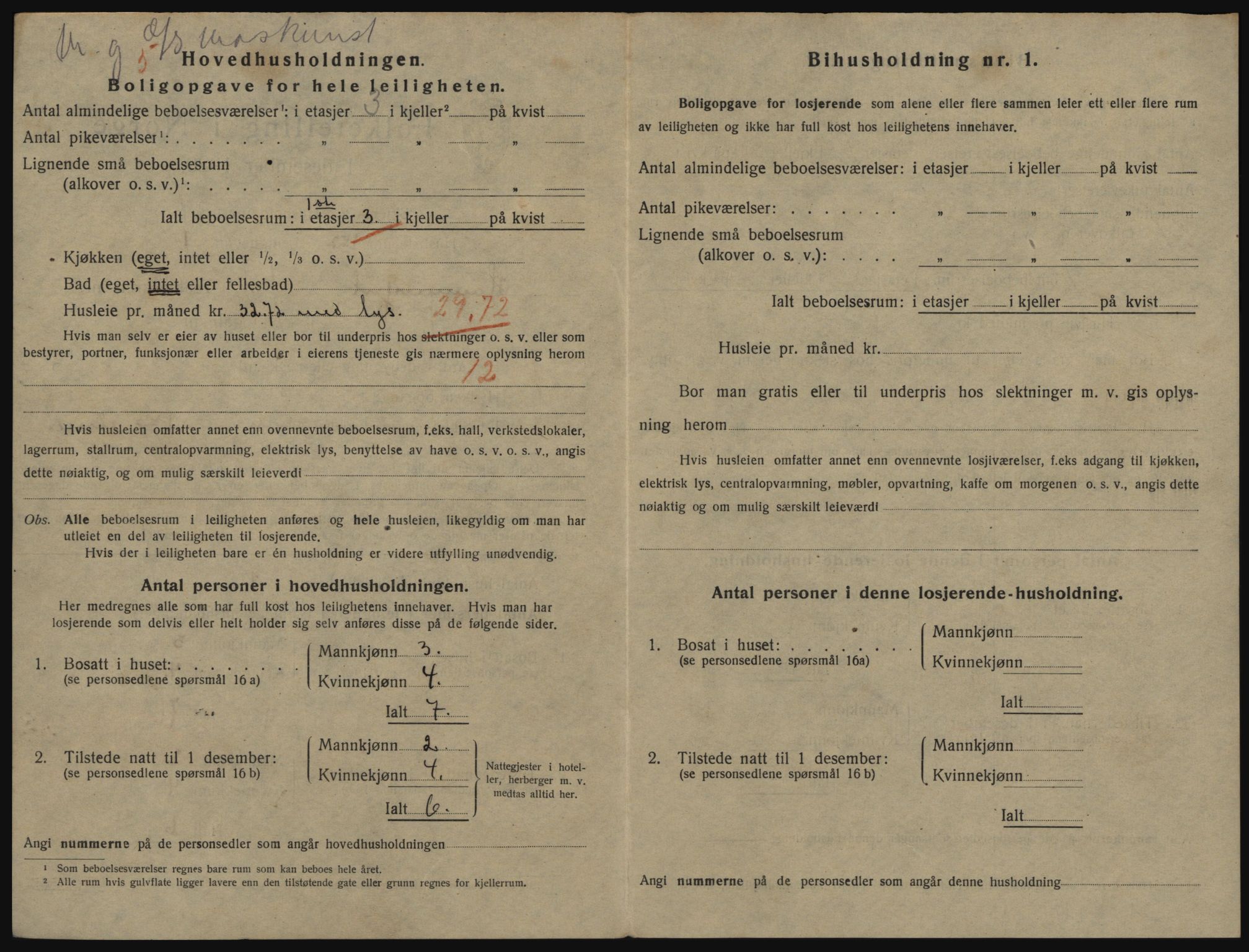 SATØ, 1920 census for Hammerfest, 1920, p. 2383