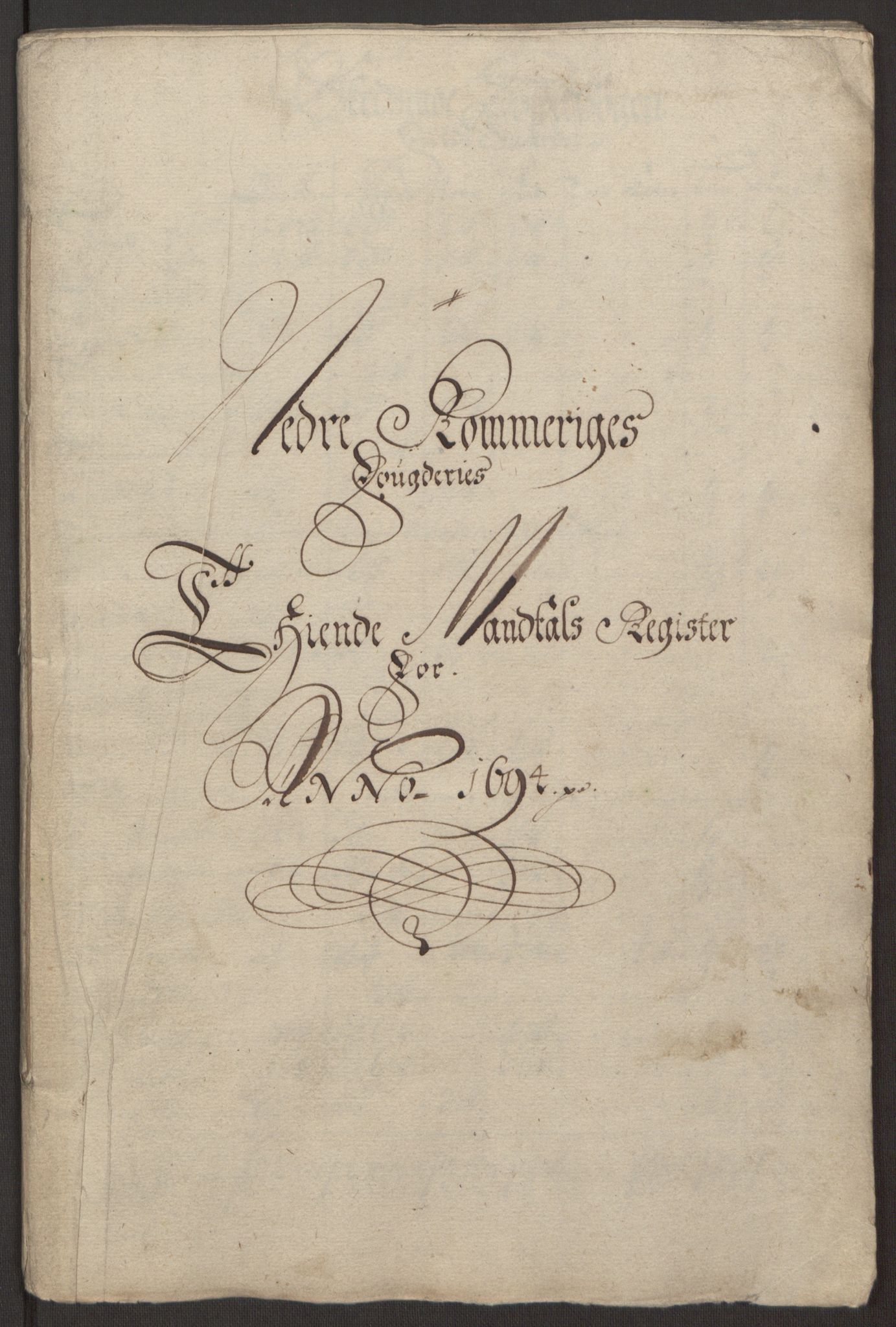 Rentekammeret inntil 1814, Reviderte regnskaper, Fogderegnskap, RA/EA-4092/R11/L0579: Fogderegnskap Nedre Romerike, 1694-1695, p. 27
