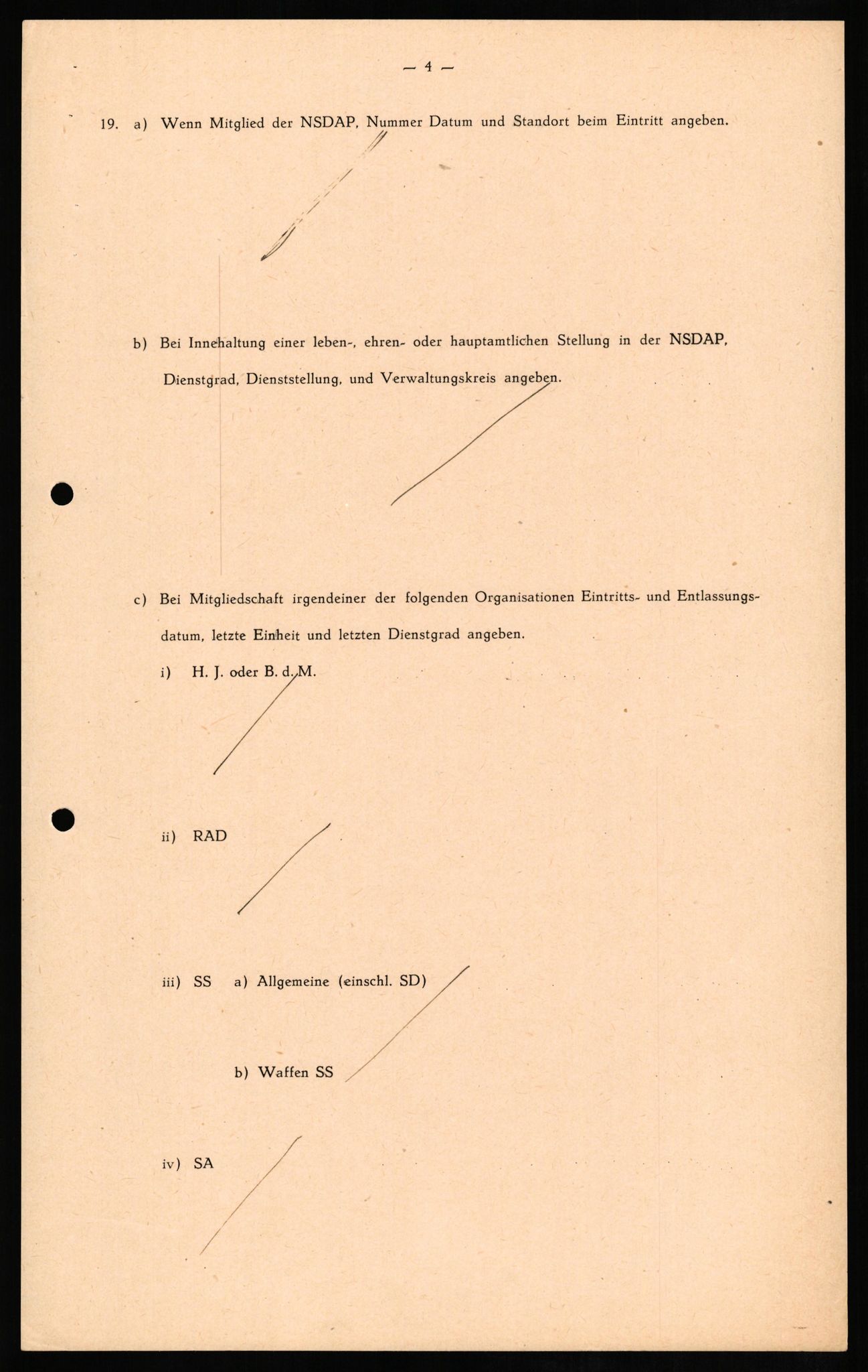 Forsvaret, Forsvarets overkommando II, RA/RAFA-3915/D/Db/L0011: CI Questionaires. Tyske okkupasjonsstyrker i Norge. Tyskere., 1945-1946, p. 137