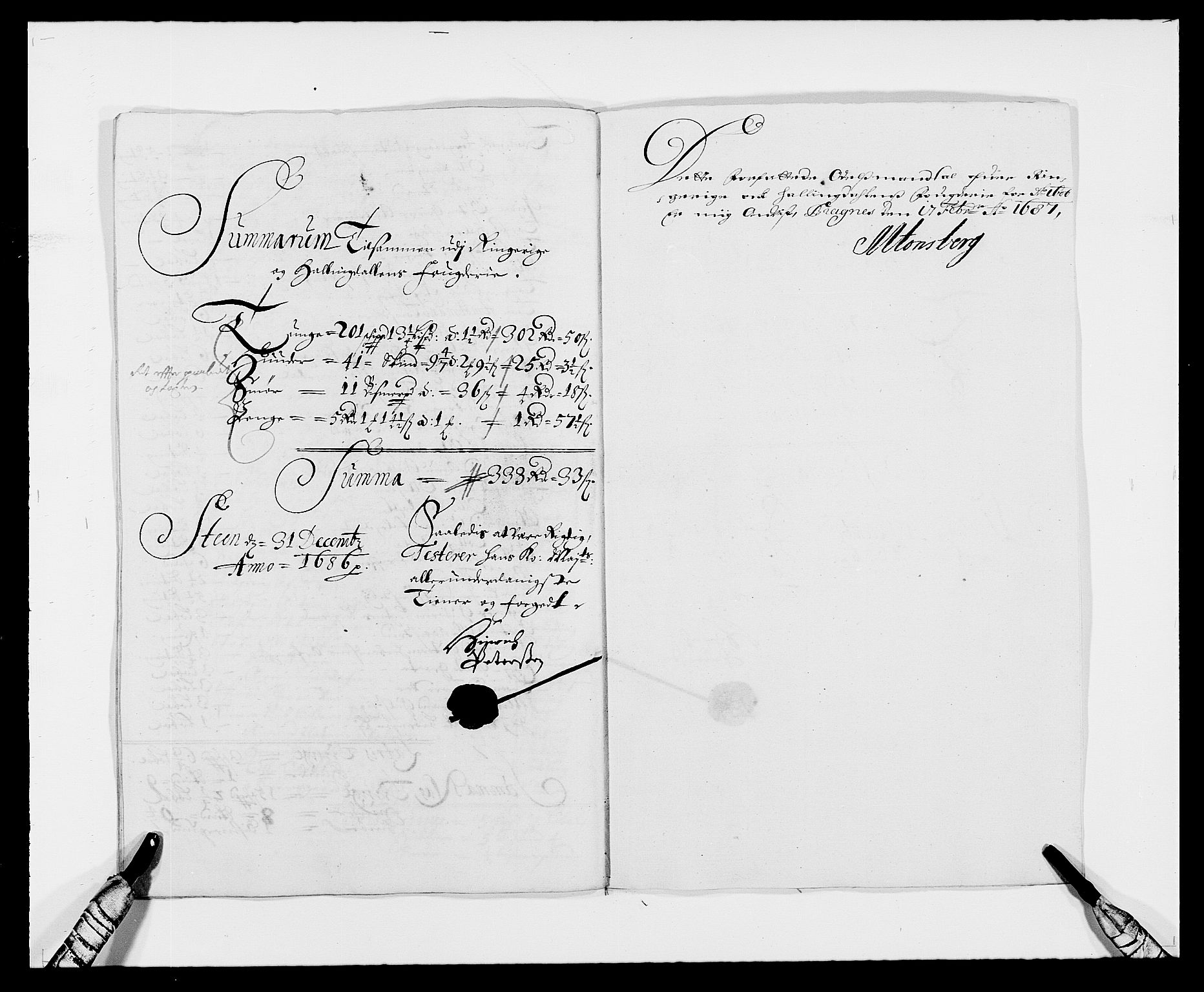 Rentekammeret inntil 1814, Reviderte regnskaper, Fogderegnskap, AV/RA-EA-4092/R21/L1446: Fogderegnskap Ringerike og Hallingdal, 1683-1686, p. 468