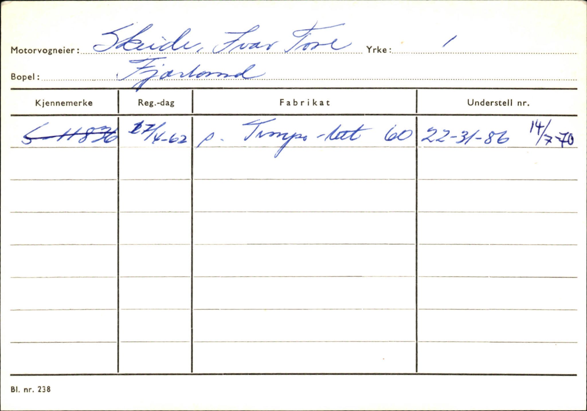 Statens vegvesen, Sogn og Fjordane vegkontor, AV/SAB-A-5301/4/F/L0132: Eigarregister Askvoll A-Å. Balestrand A-Å, 1945-1975, p. 2290