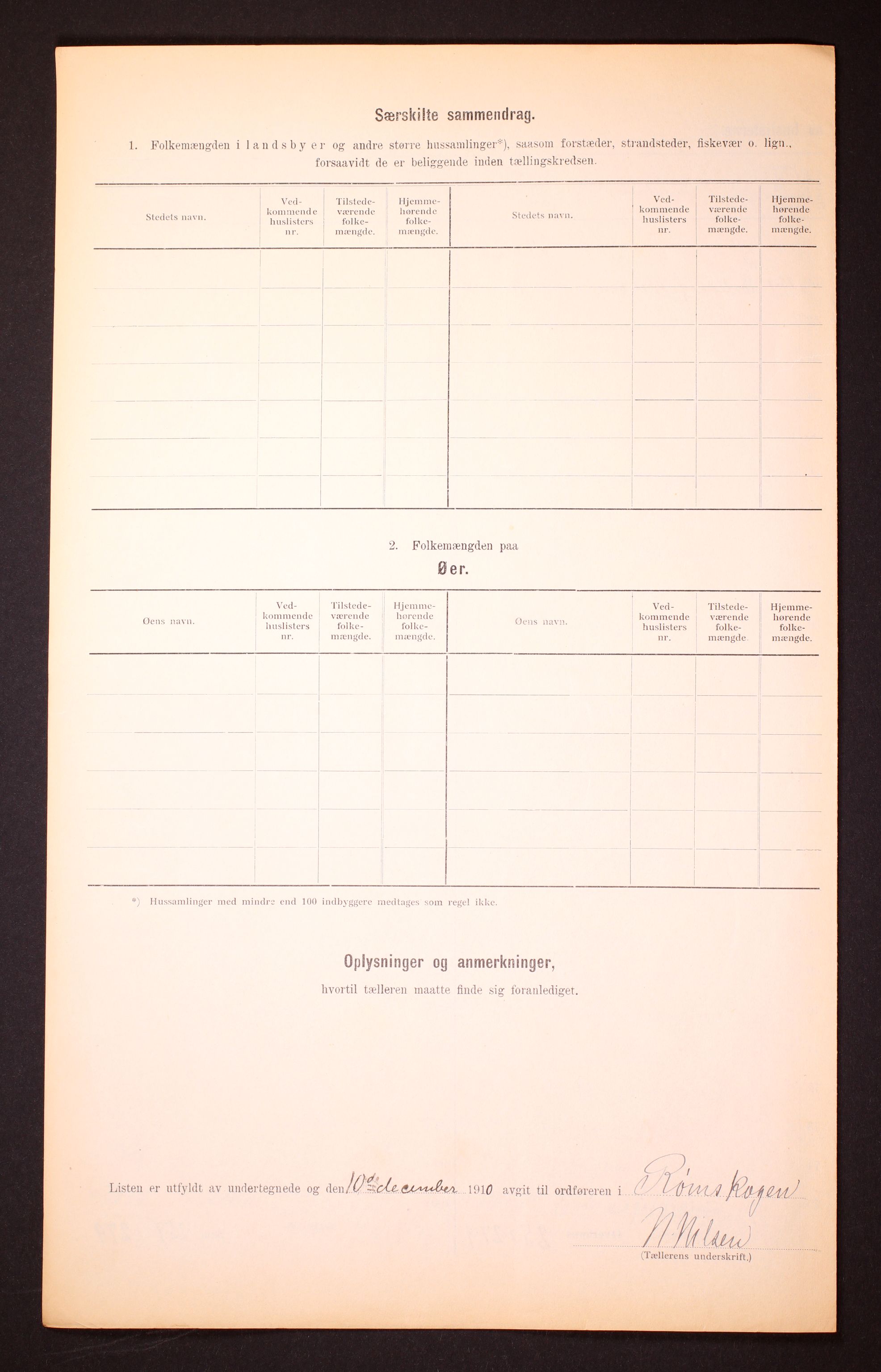 RA, 1910 census for Rømskog, 1910, p. 9
