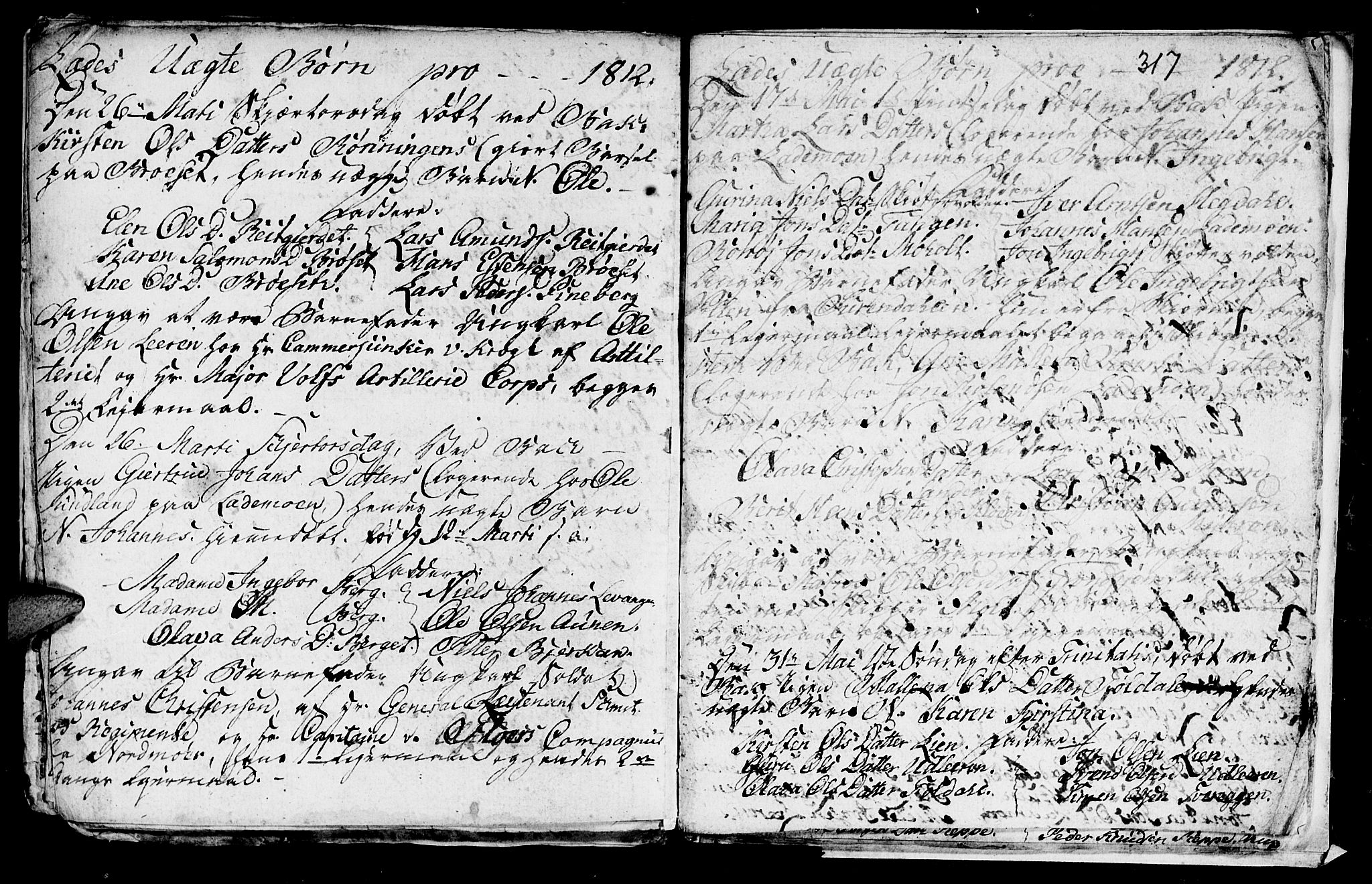 Ministerialprotokoller, klokkerbøker og fødselsregistre - Sør-Trøndelag, AV/SAT-A-1456/606/L0305: Parish register (copy) no. 606C01, 1757-1819, p. 317