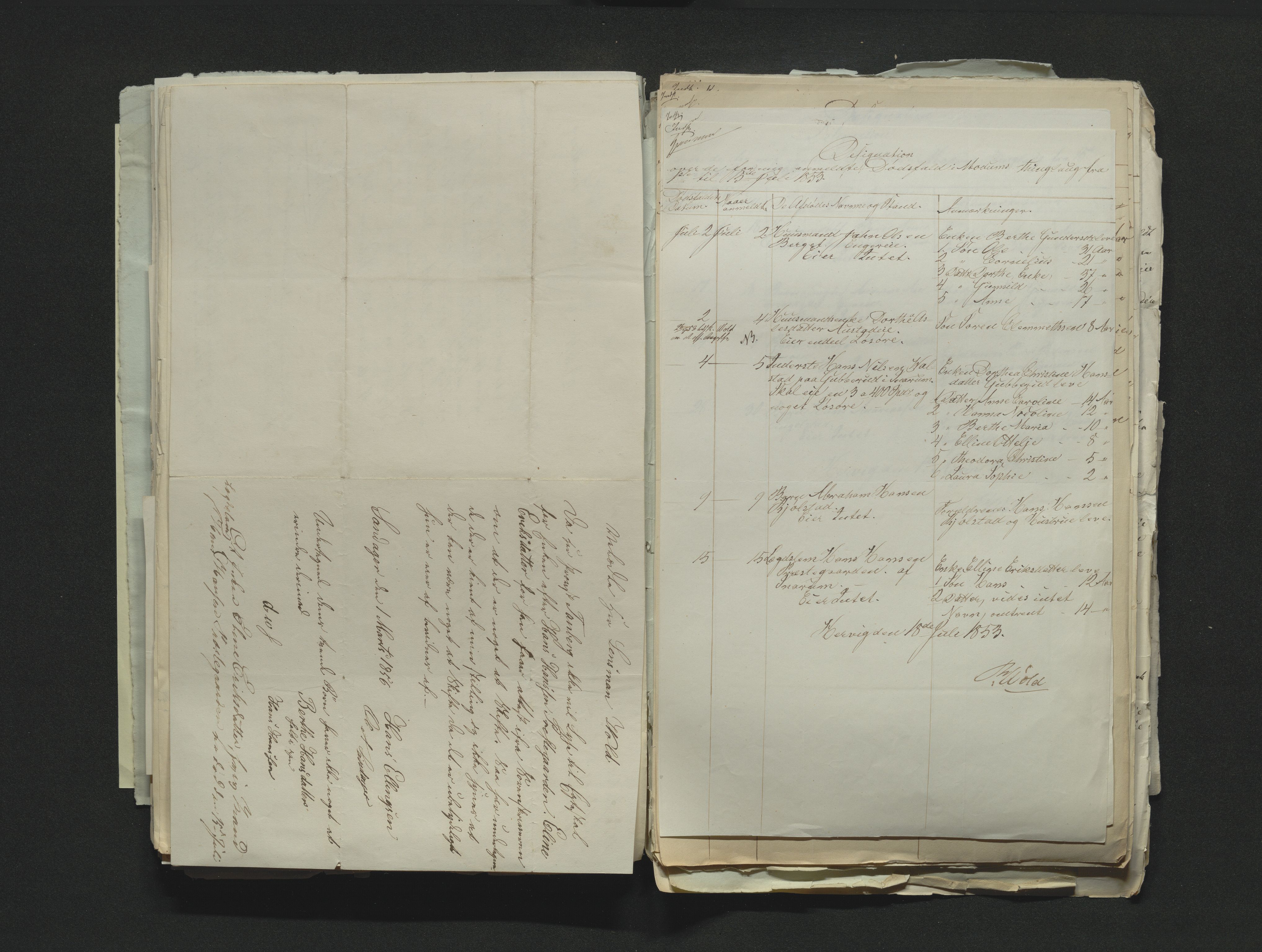 Eiker, Modum og Sigdal sorenskriveri, AV/SAKO-A-123/H/Ha/Hab/L0008: Dødsfallsmeldinger, 1850-1853