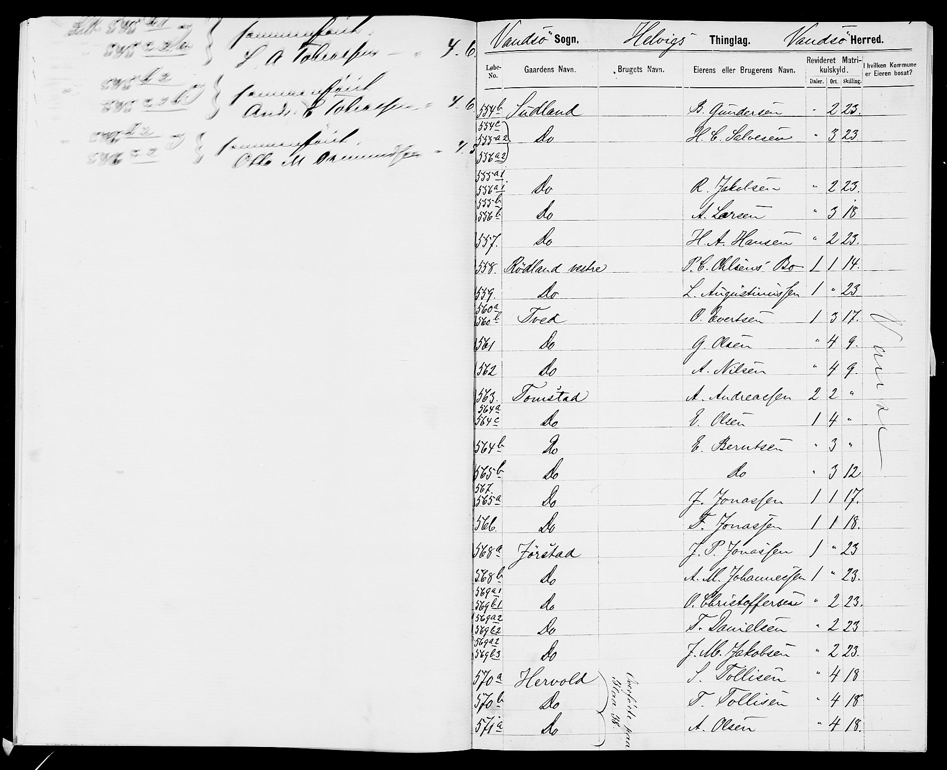 SAK, 1875 census for 1041L Vanse/Vanse og Farsund, 1875, p. 39