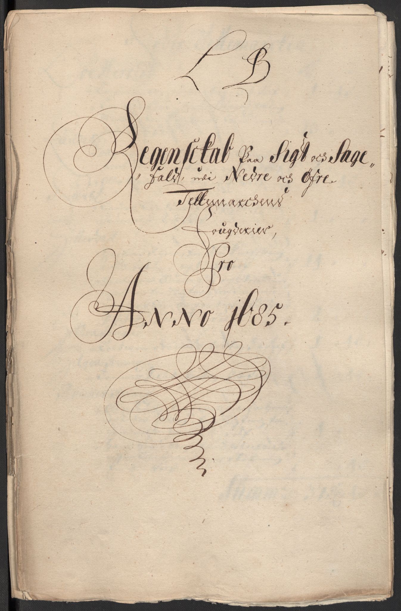 Rentekammeret inntil 1814, Reviderte regnskaper, Fogderegnskap, RA/EA-4092/R35/L2082: Fogderegnskap Øvre og Nedre Telemark, 1685, p. 48