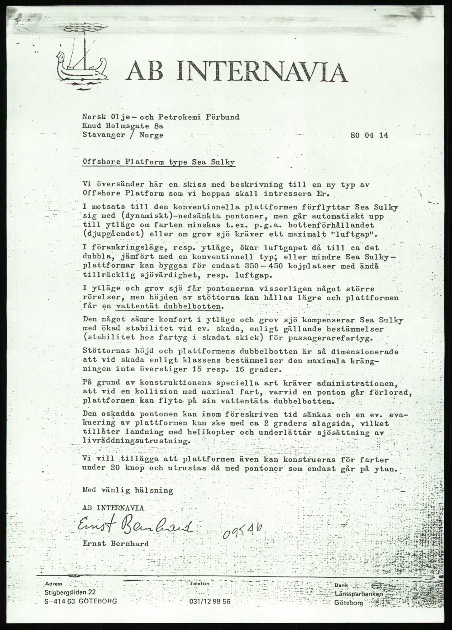 Justisdepartementet, Granskningskommisjonen ved Alexander Kielland-ulykken 27.3.1980, RA/S-1165/D/L0022: Y Forskningsprosjekter (Y8-Y9)/Z Diverse (Doku.liste + Z1-Z15 av 15), 1980-1981, p. 370