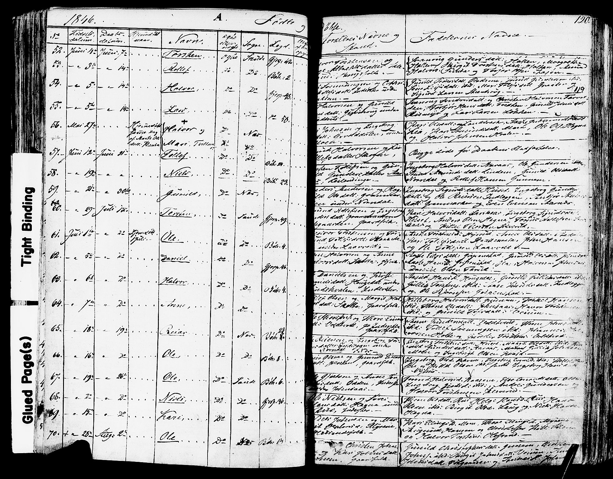 Sauherad kirkebøker, SAKO/A-298/F/Fa/L0006: Parish register (official) no. I 6, 1827-1850, p. 119