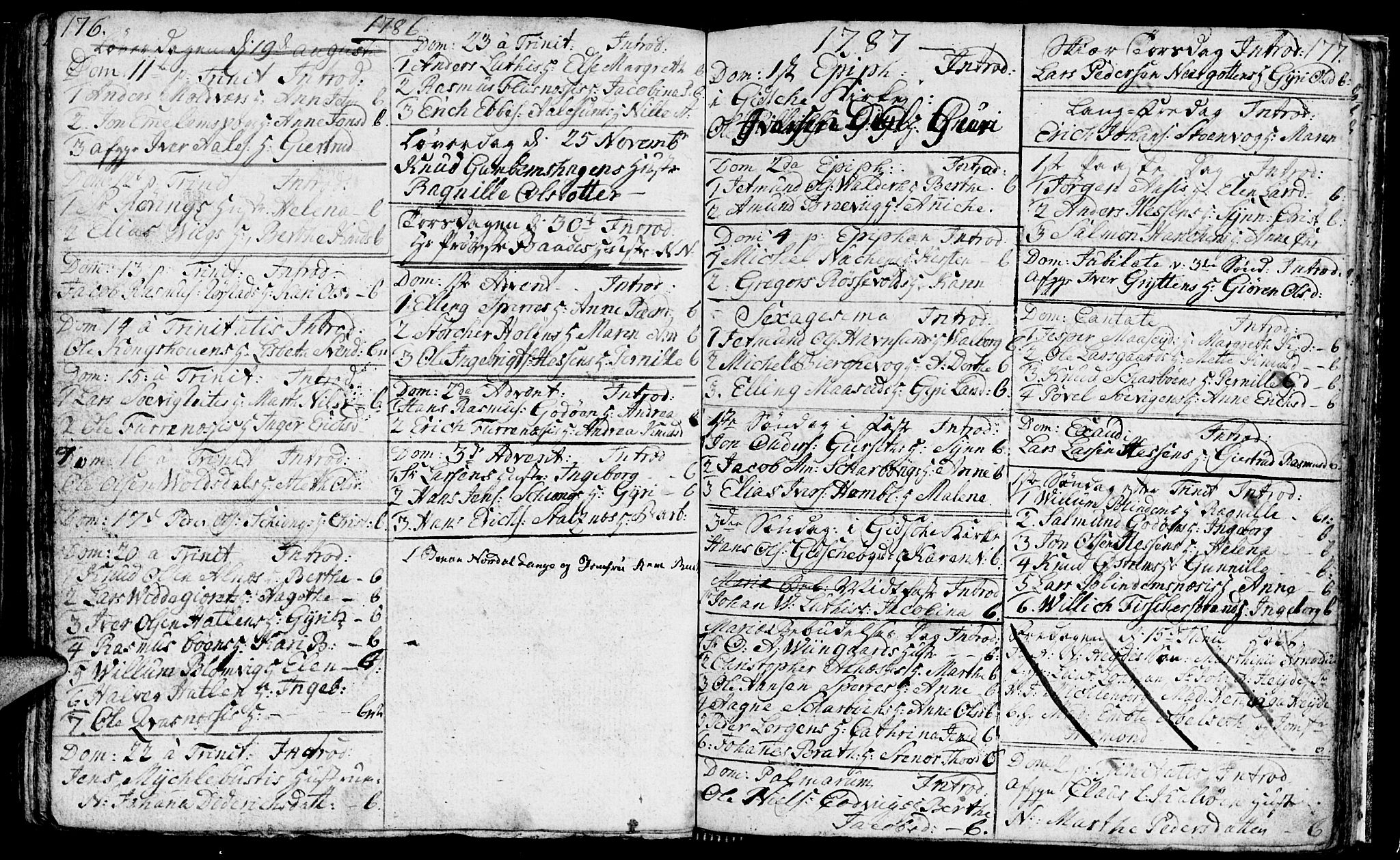 Ministerialprotokoller, klokkerbøker og fødselsregistre - Møre og Romsdal, SAT/A-1454/528/L0421: Parish register (copy) no. 528C02, 1785-1800, p. 176-177