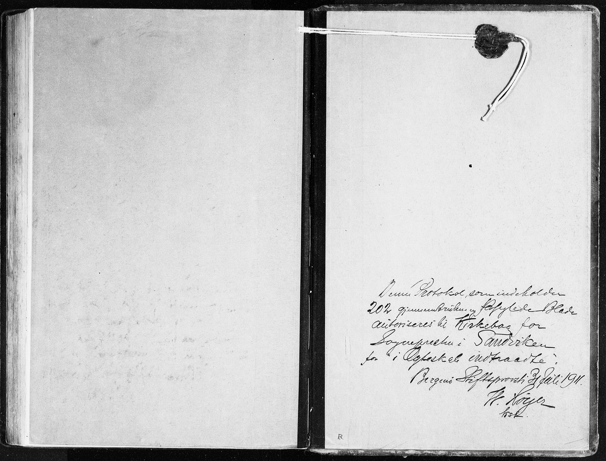 Sandviken Sokneprestembete, SAB/A-77601/H/Ha/L0015: Parish register (official) no. D 2, 1911-1923