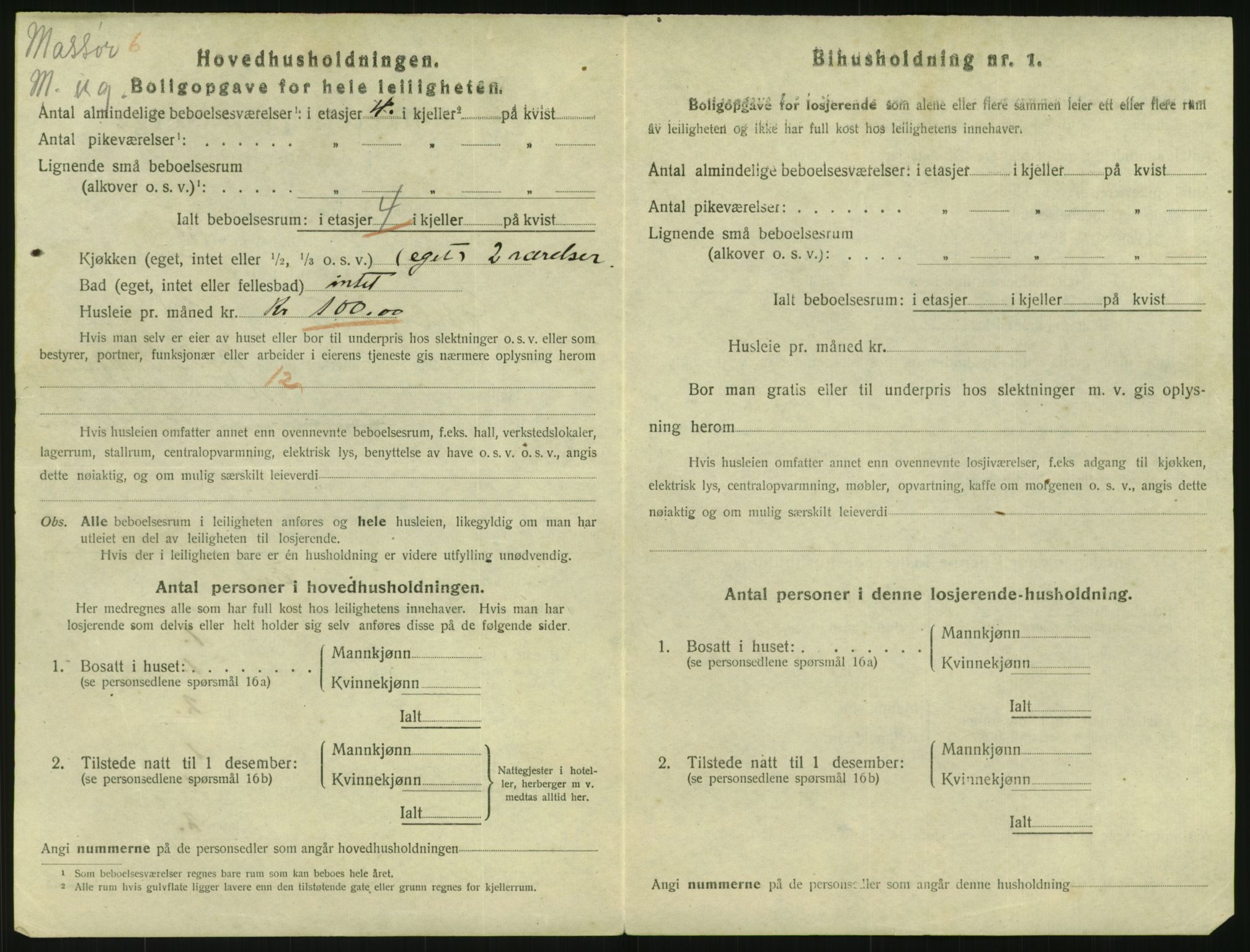 SAO, 1920 census for Kristiania, 1920, p. 45575