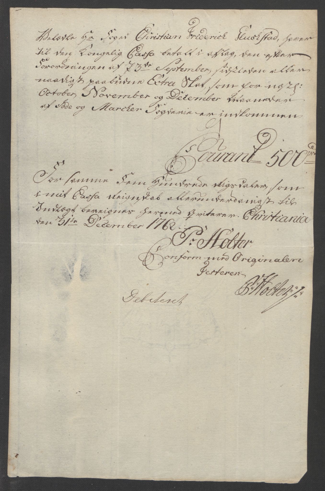 Rentekammeret inntil 1814, Reviderte regnskaper, Fogderegnskap, RA/EA-4092/R01/L0097: Ekstraskatten Idd og Marker, 1756-1767, p. 97
