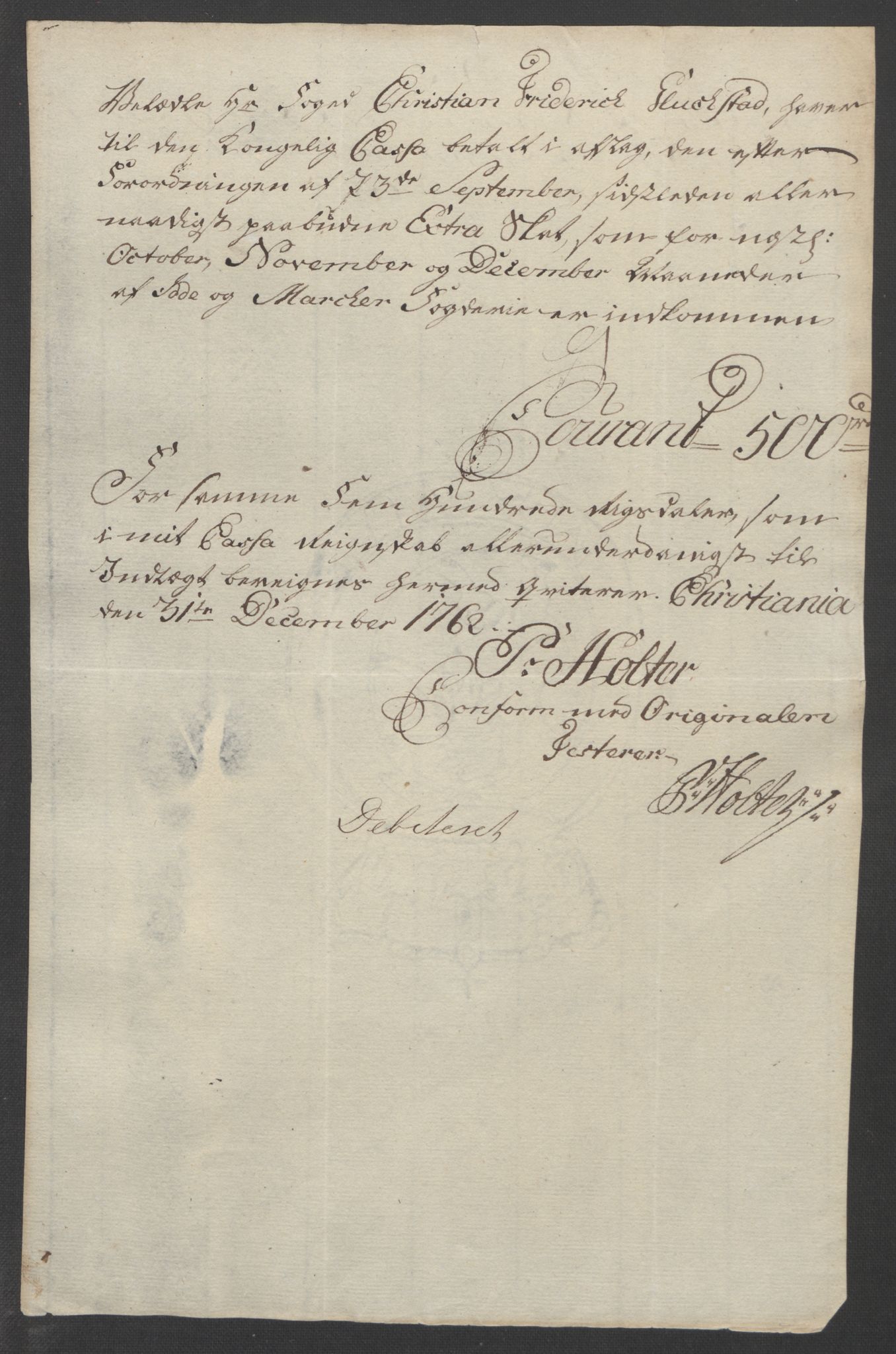 Rentekammeret inntil 1814, Reviderte regnskaper, Fogderegnskap, AV/RA-EA-4092/R01/L0097: Ekstraskatten Idd og Marker, 1756-1767, p. 97