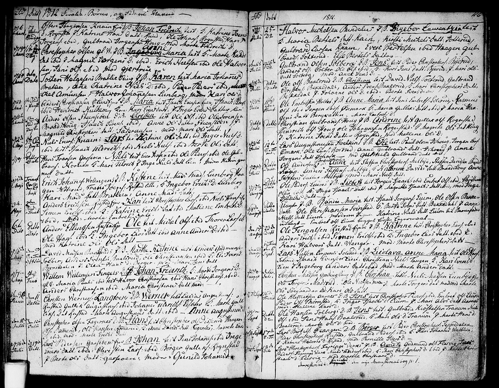 Hurdal prestekontor Kirkebøker, AV/SAO-A-10889/F/Fa/L0001: Parish register (official) no. I 1, 1777-1812, p. 116