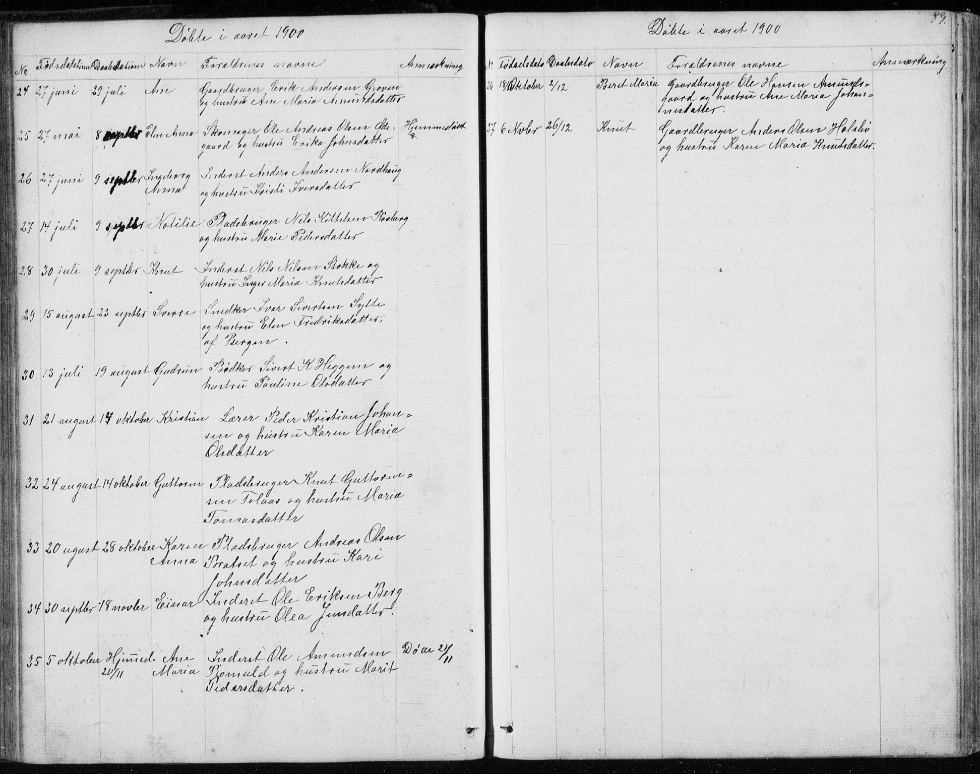 Ministerialprotokoller, klokkerbøker og fødselsregistre - Møre og Romsdal, AV/SAT-A-1454/557/L0684: Parish register (copy) no. 557C02, 1863-1944, p. 89