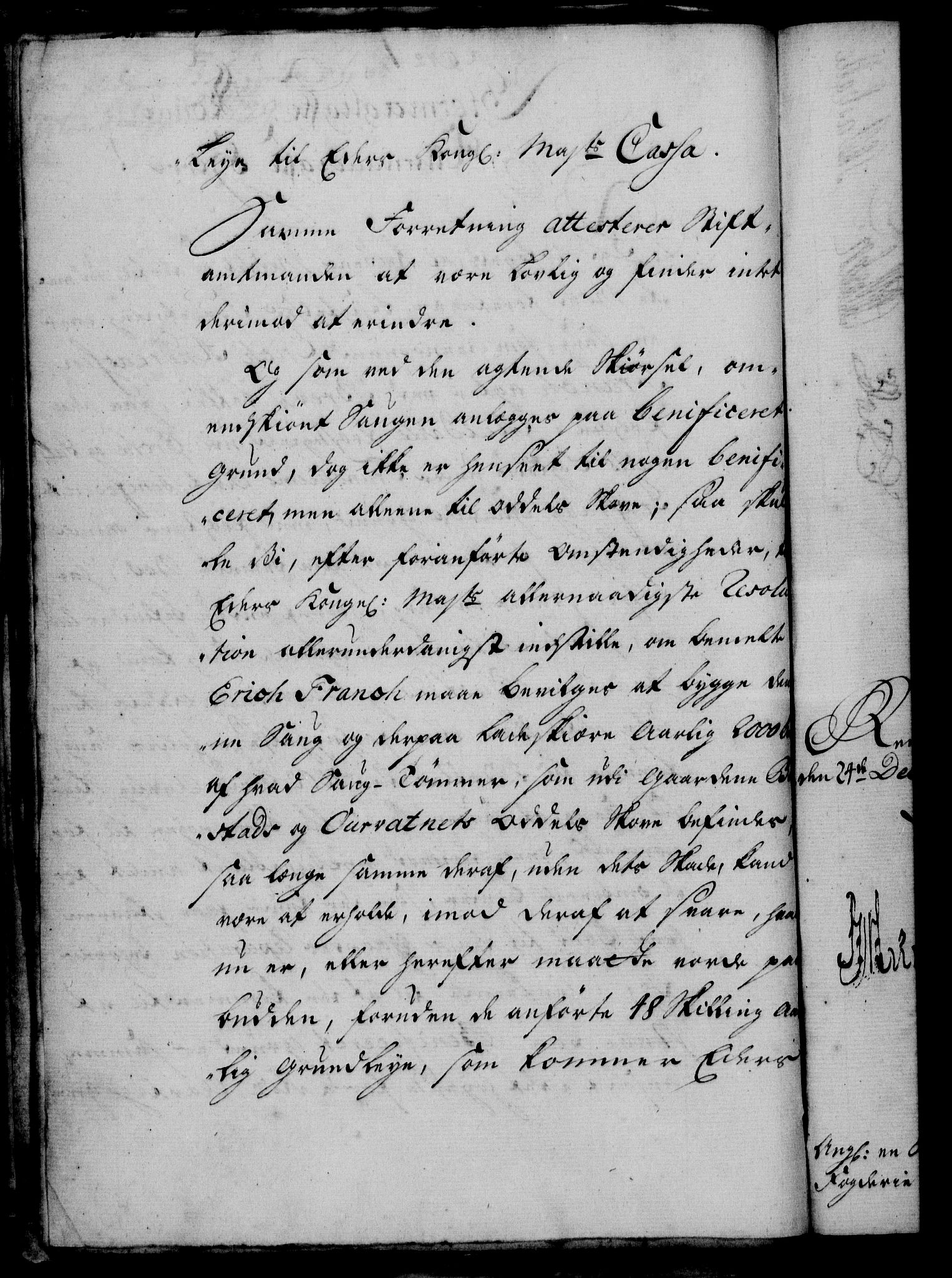 Rentekammeret, Kammerkanselliet, RA/EA-3111/G/Gf/Gfa/L0036: Norsk relasjons- og resolusjonsprotokoll (merket RK 52.36), 1754, p. 30
