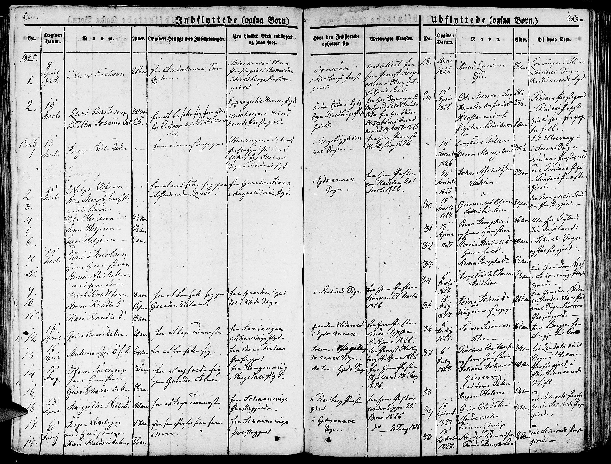 Fjelberg sokneprestembete, SAB/A-75201/H/Haa: Parish register (official) no. A 5, 1822-1834, p. 363