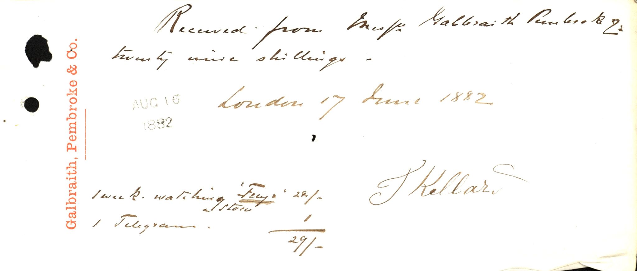 Pa 63 - Østlandske skibsassuranceforening, VEMU/A-1079/G/Ga/L0015/0010: Havaridokumenter / Cuba, Sirius, Freyr, Noatun, Frey, 1882, p. 34