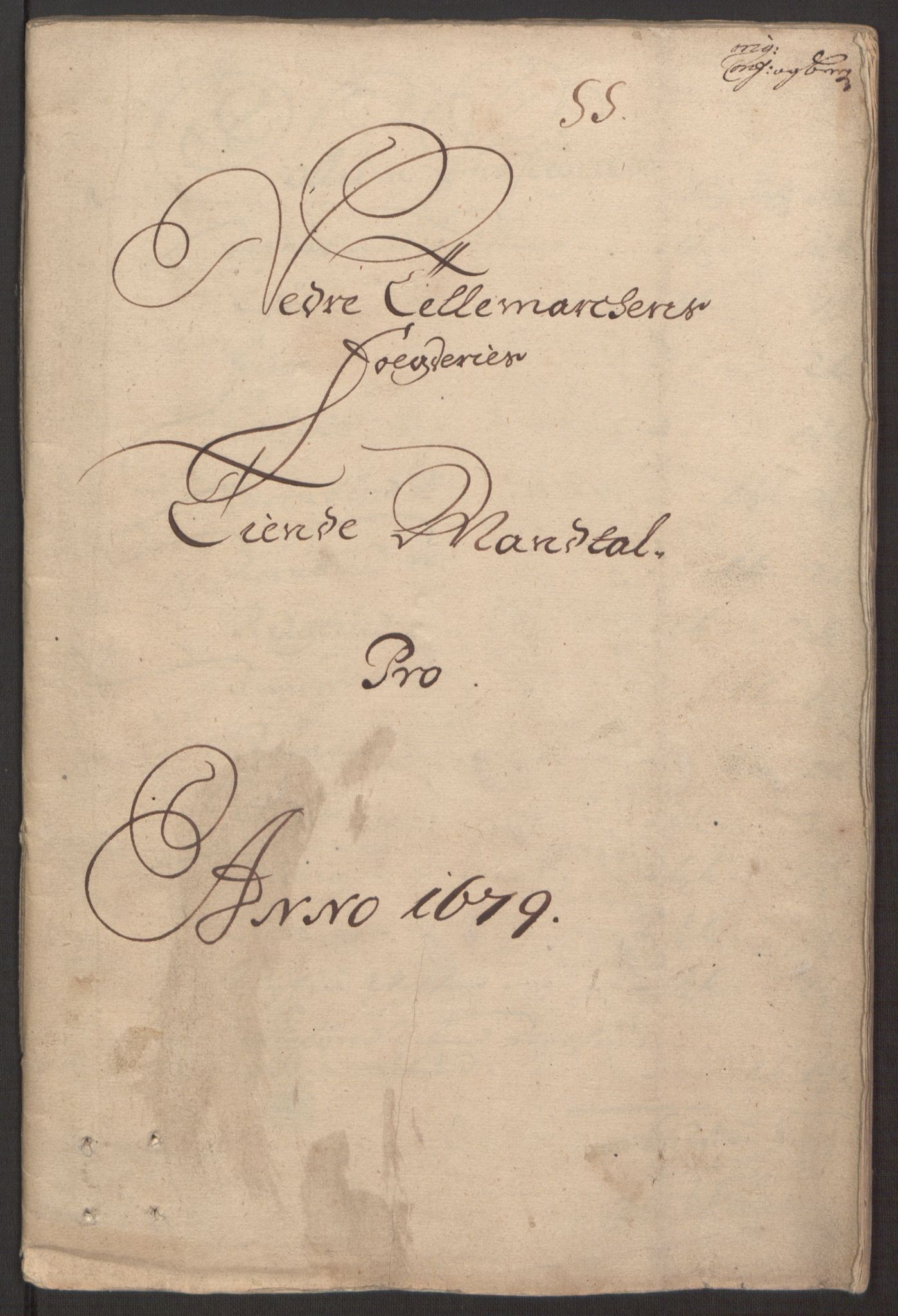 Rentekammeret inntil 1814, Reviderte regnskaper, Fogderegnskap, RA/EA-4092/R35/L2072: Fogderegnskap Øvre og Nedre Telemark, 1679, p. 220