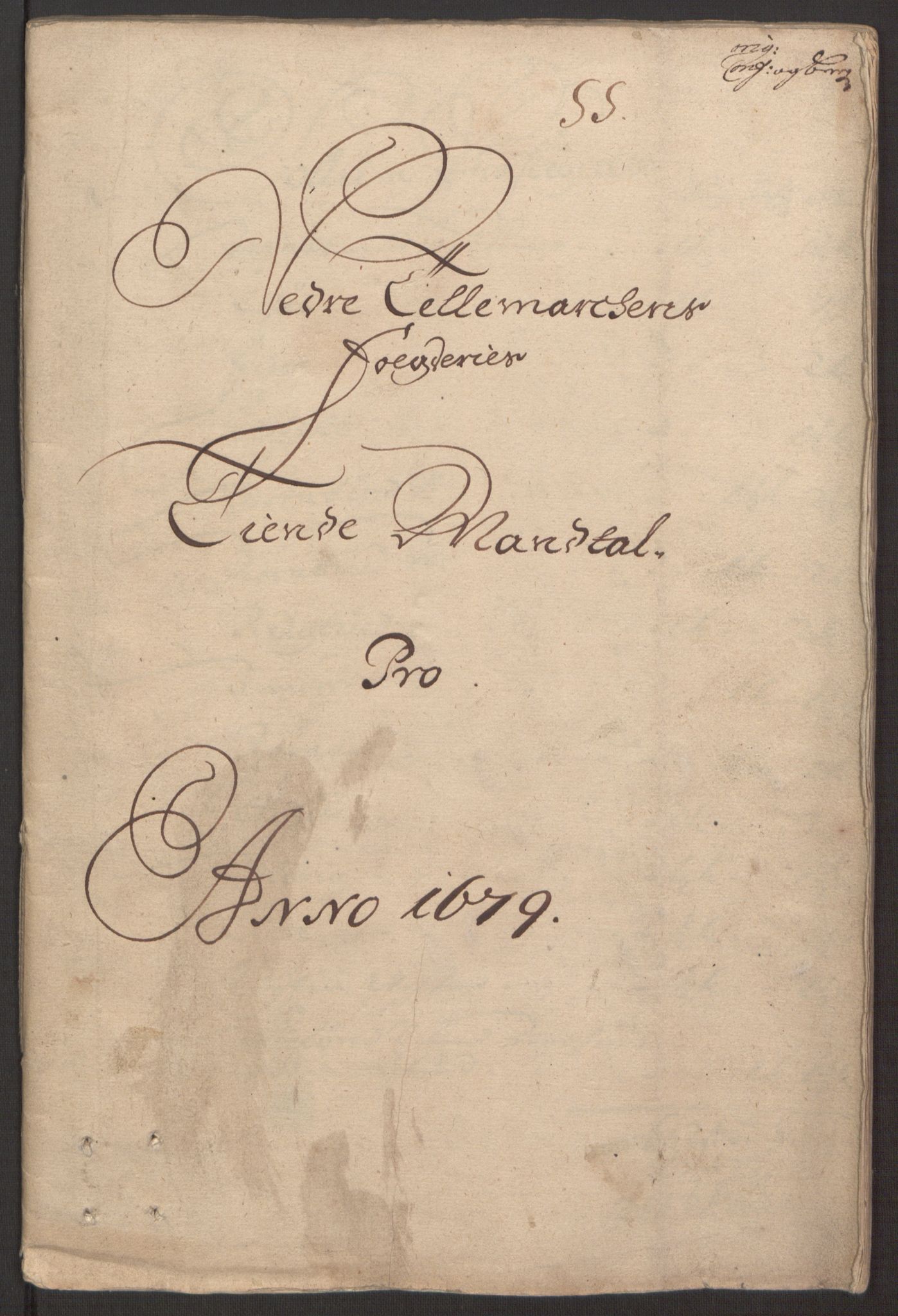 Rentekammeret inntil 1814, Reviderte regnskaper, Fogderegnskap, AV/RA-EA-4092/R35/L2072: Fogderegnskap Øvre og Nedre Telemark, 1679, p. 220