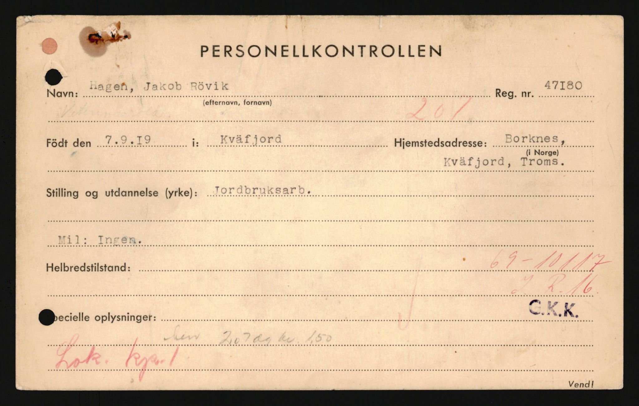 Forsvaret, Troms infanteriregiment nr. 16, AV/RA-RAFA-3146/P/Pa/L0024/0001: Rulleblad / Rulleblad for regimentets menige mannskaper, årsklasse 1940, 1940, p. 52