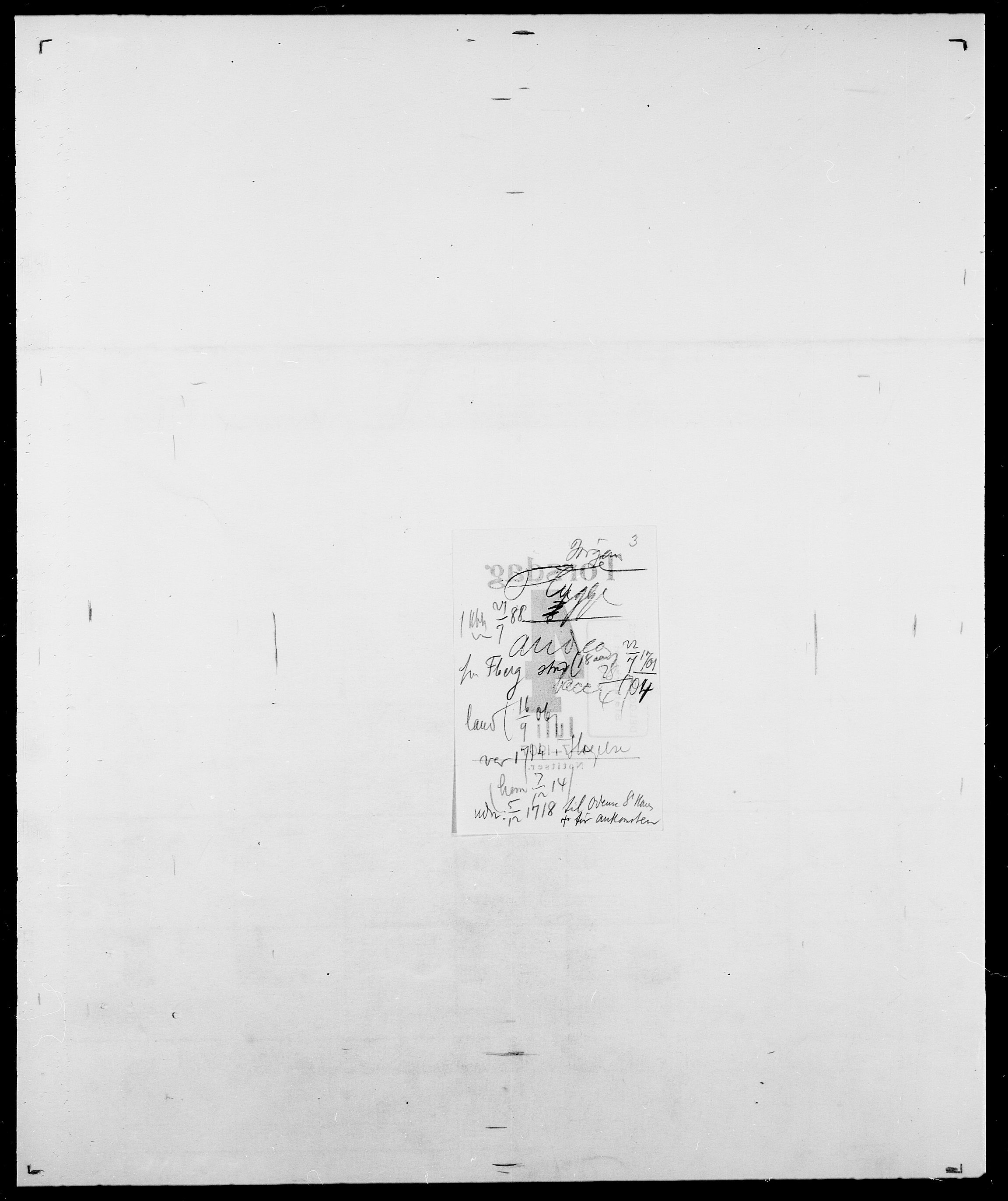 Delgobe, Charles Antoine - samling, SAO/PAO-0038/D/Da/L0012: Flor, Floer, Flohr - Fritzner, p. 497