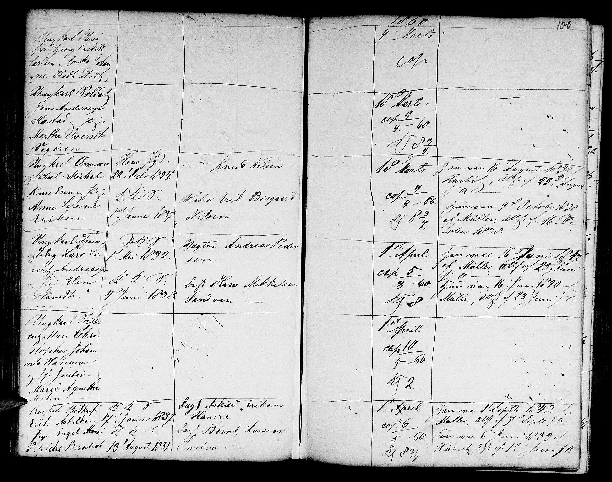 Korskirken sokneprestembete, SAB/A-76101/H/Haa/L0009: Parish register (official) no. A 9, 1743-1861, p. 100