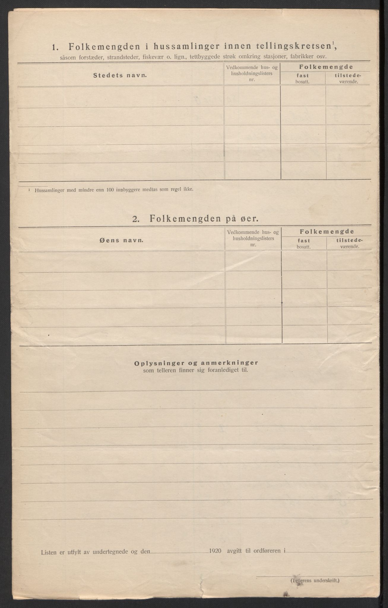 SAH, 1920 census for Nordre Land, 1920, p. 49