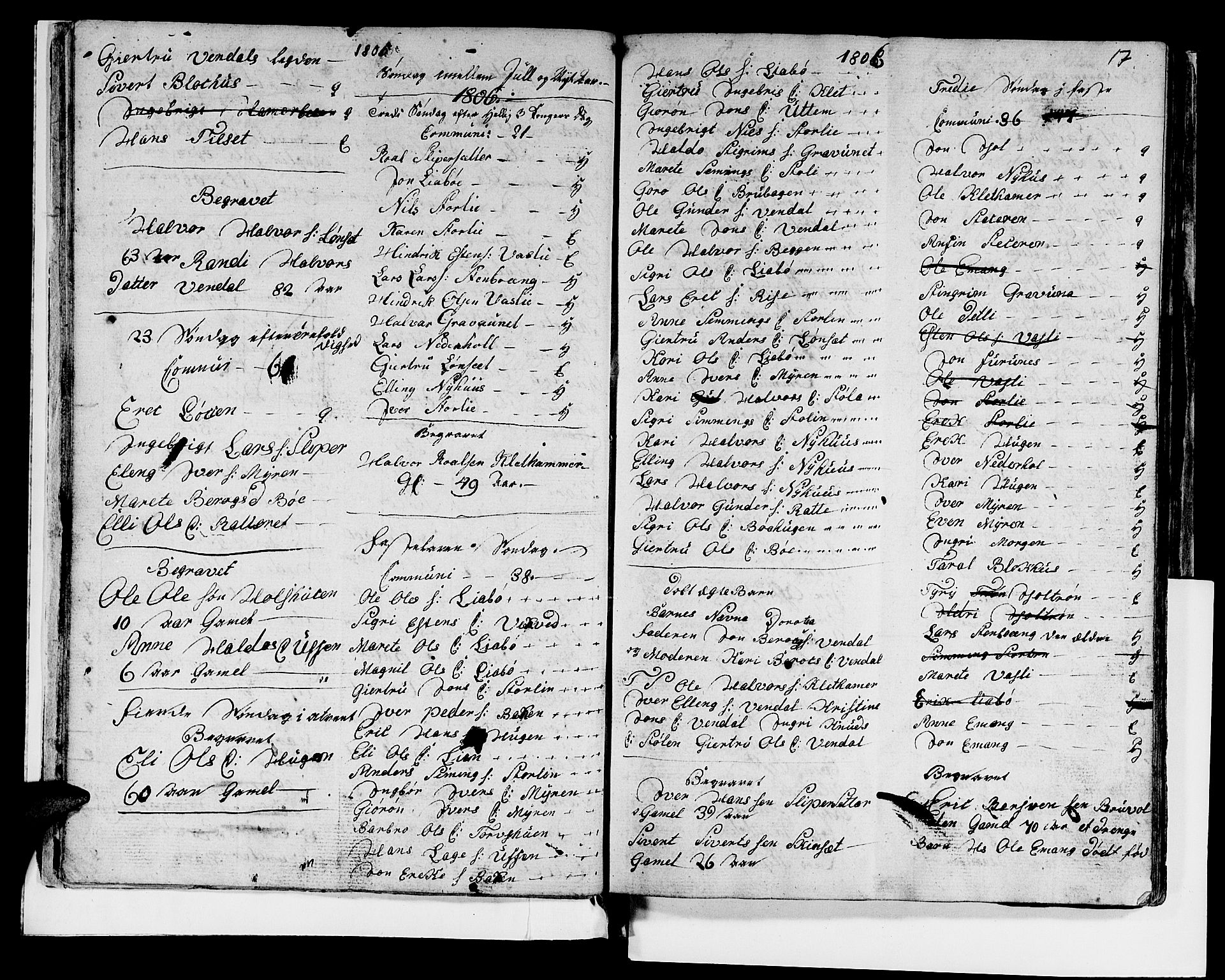 Ministerialprotokoller, klokkerbøker og fødselsregistre - Sør-Trøndelag, SAT/A-1456/679/L0921: Parish register (copy) no. 679C01, 1792-1840, p. 17