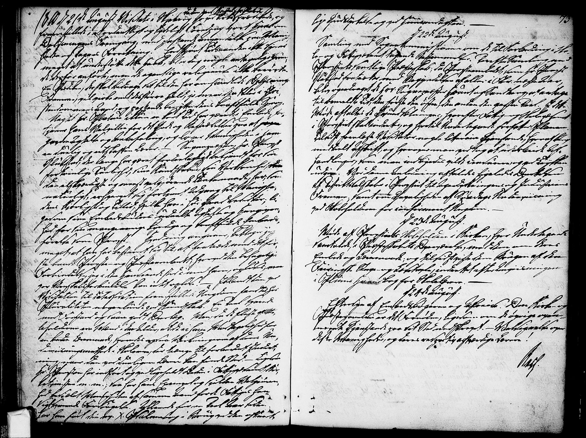 Skjeberg prestekontor Kirkebøker, SAO/A-10923/F/Fa/L0003: Parish register (official) no. I 3, 1792-1814, p. 73